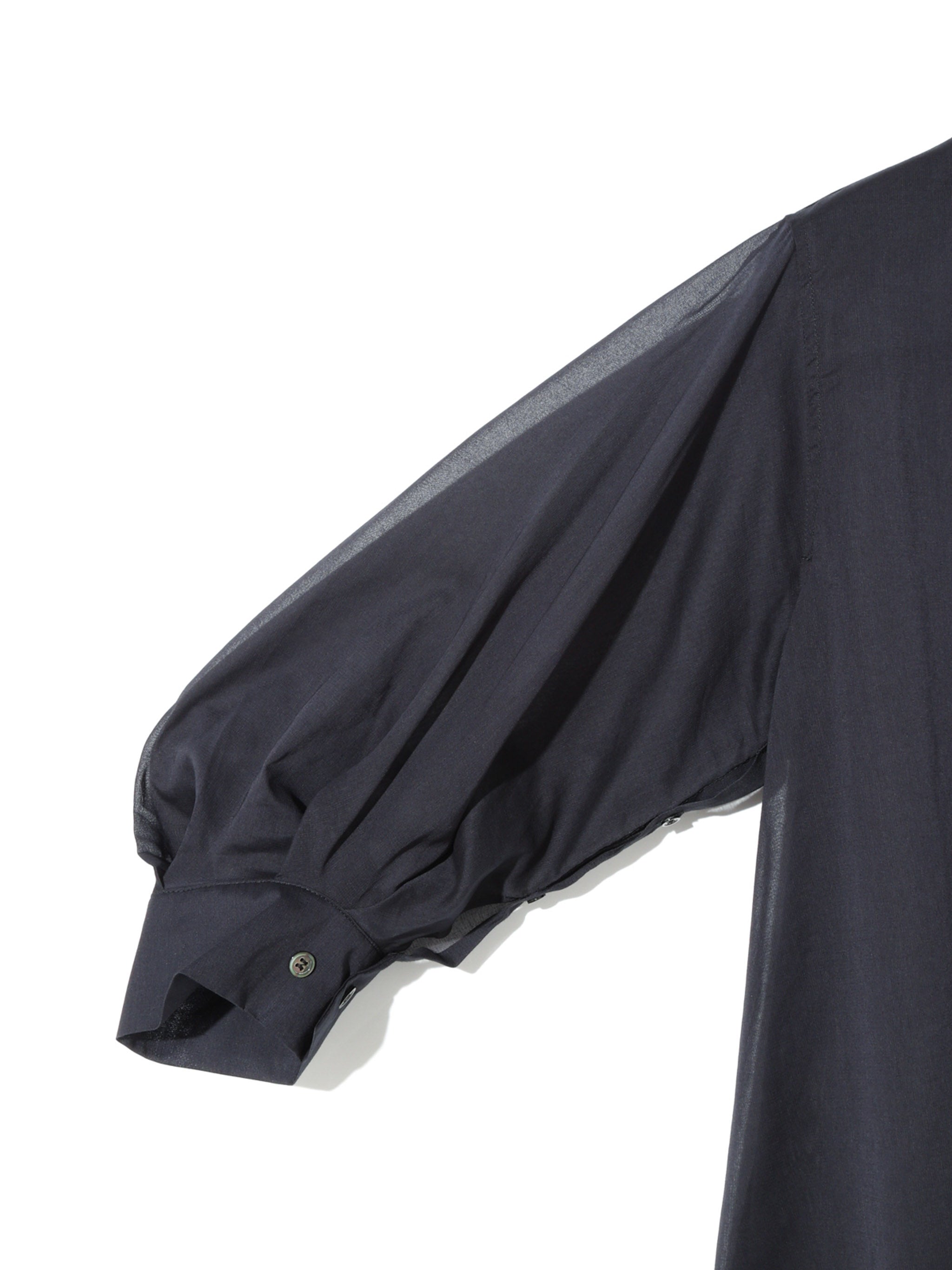 sheer slit sleeve tunic shirt[A]