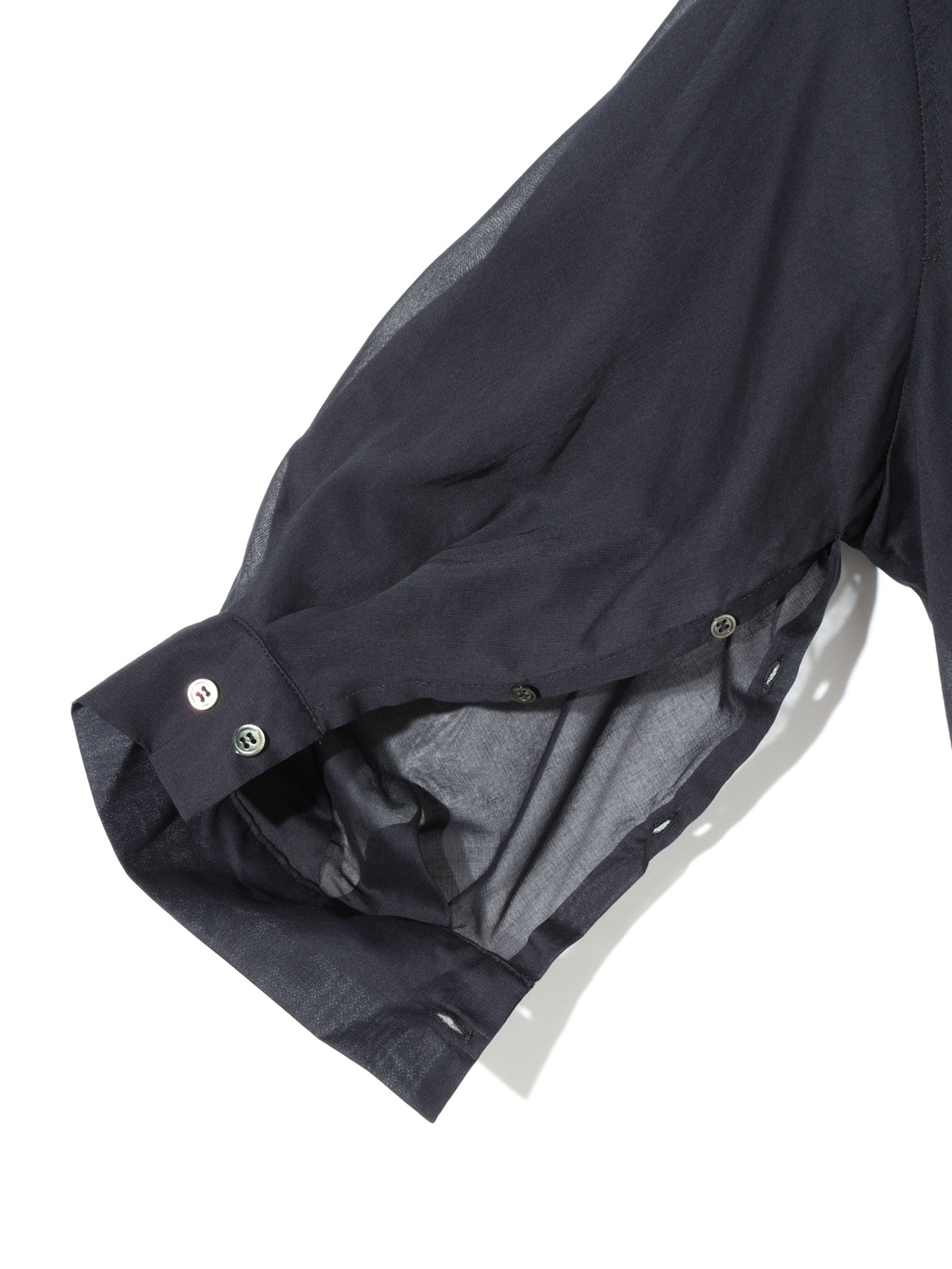 sheer slit sleeve tunic shirt[A]