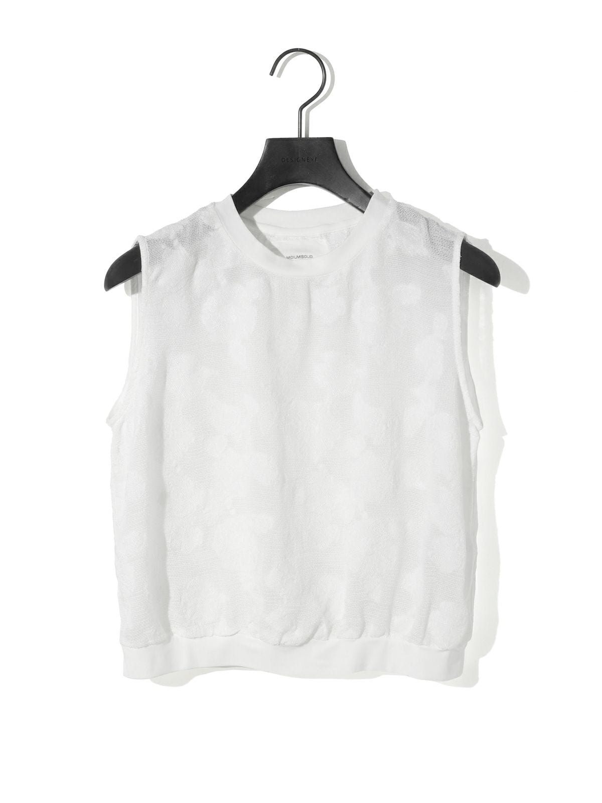sleeveless lace top[A]