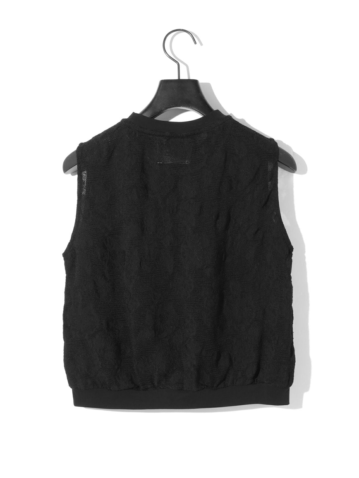 sleeveless lace top[A]