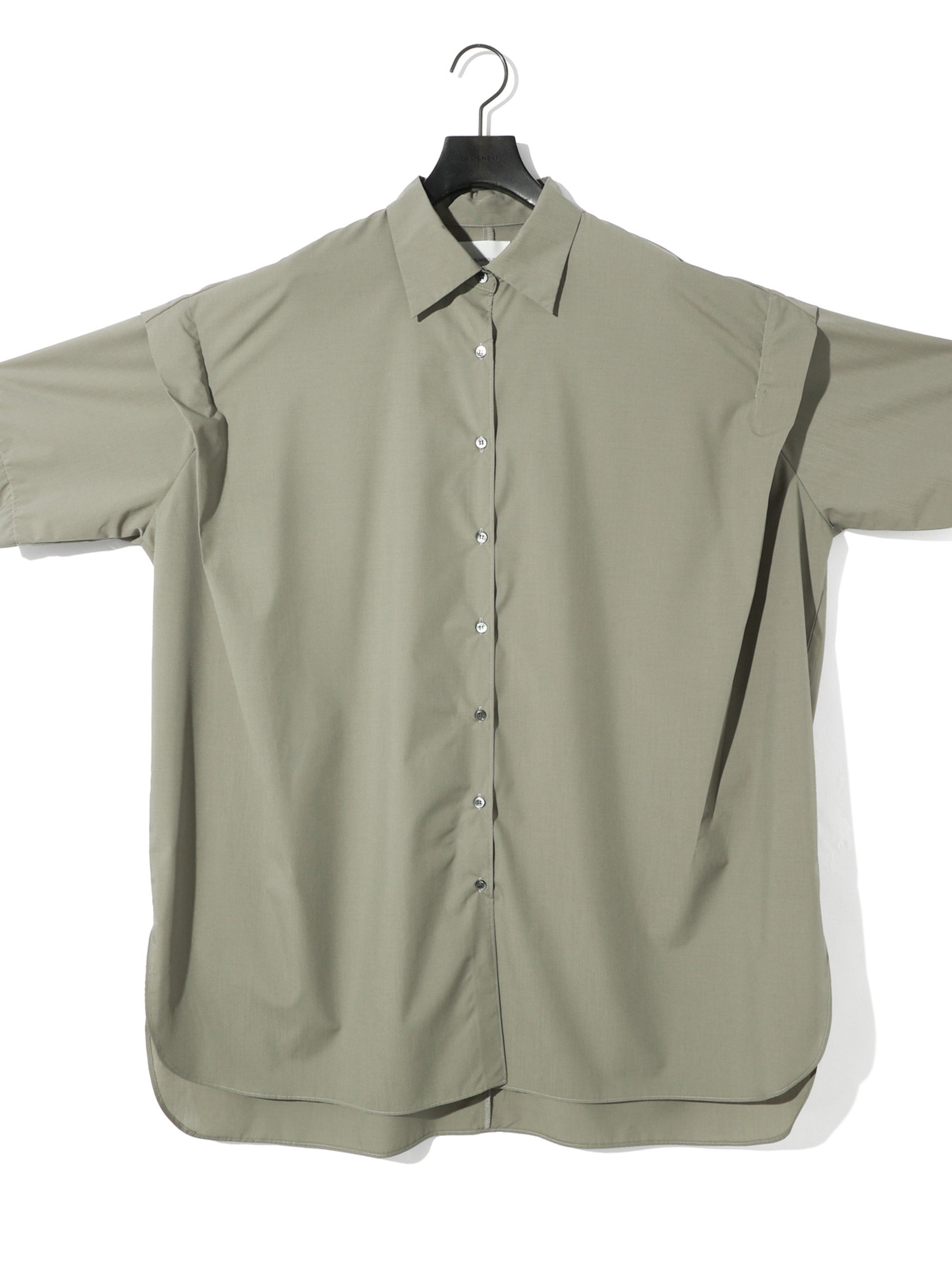 tucked shoulder wide shirt