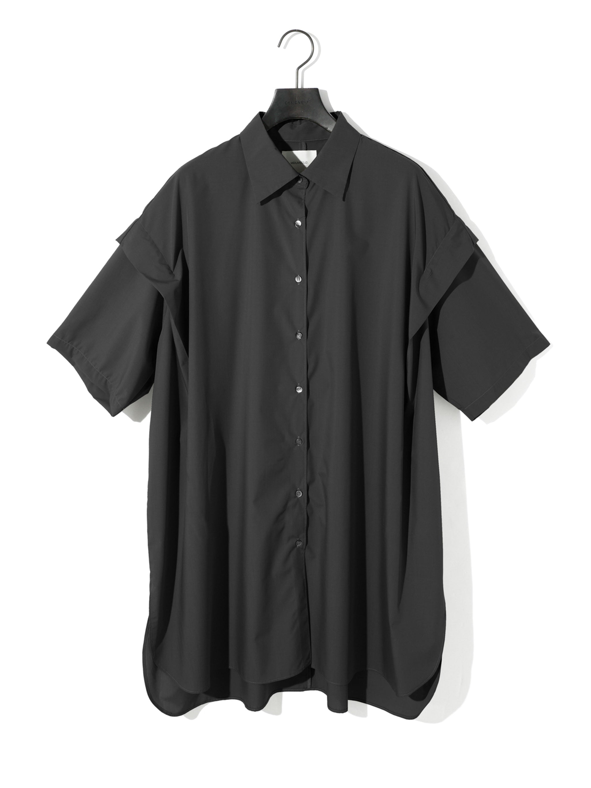 tucked shoulder wide shirt