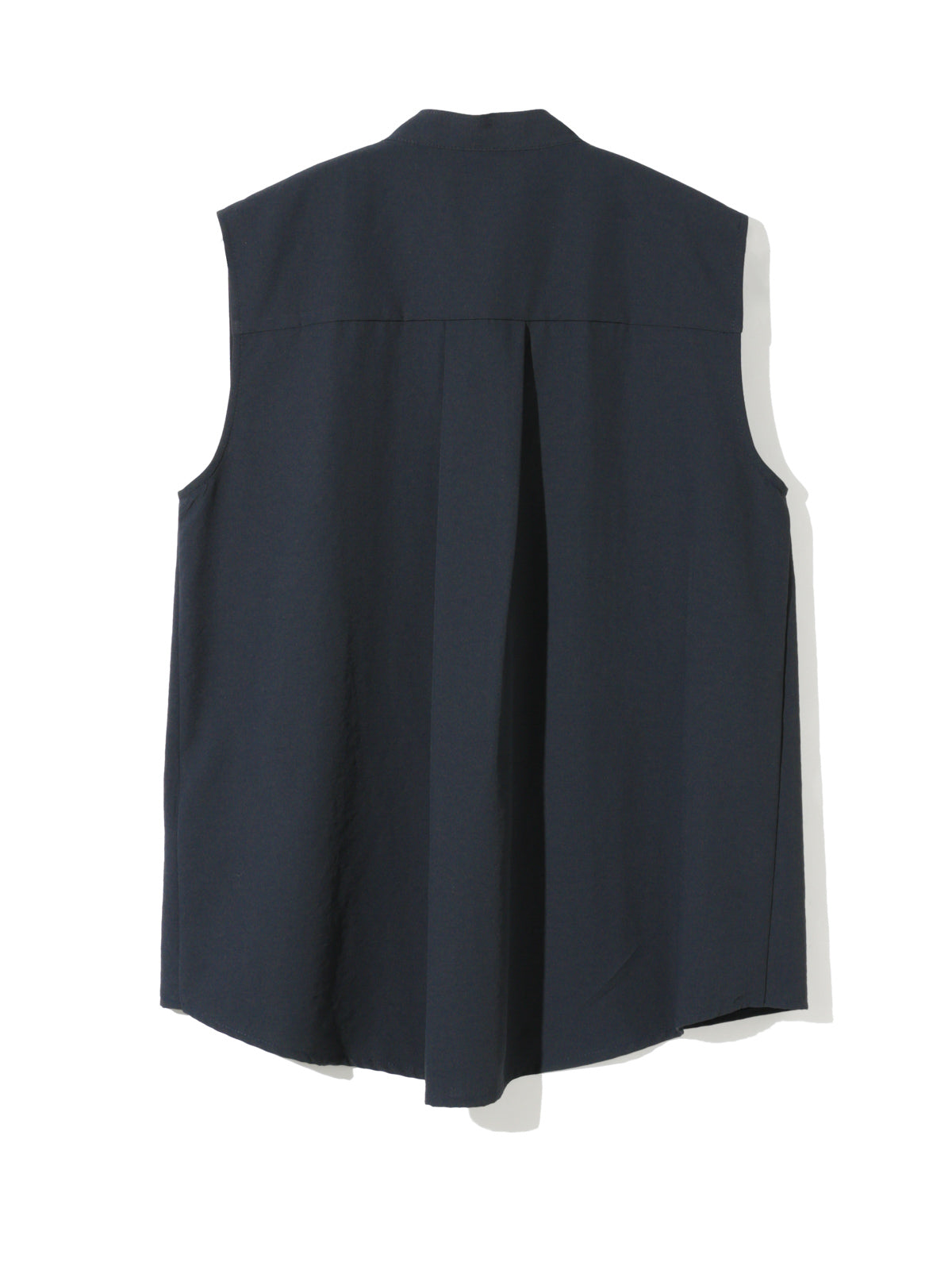 No Sleeve Asymmetry Pleats Shirt｜アシンメトリープリーツシャツ