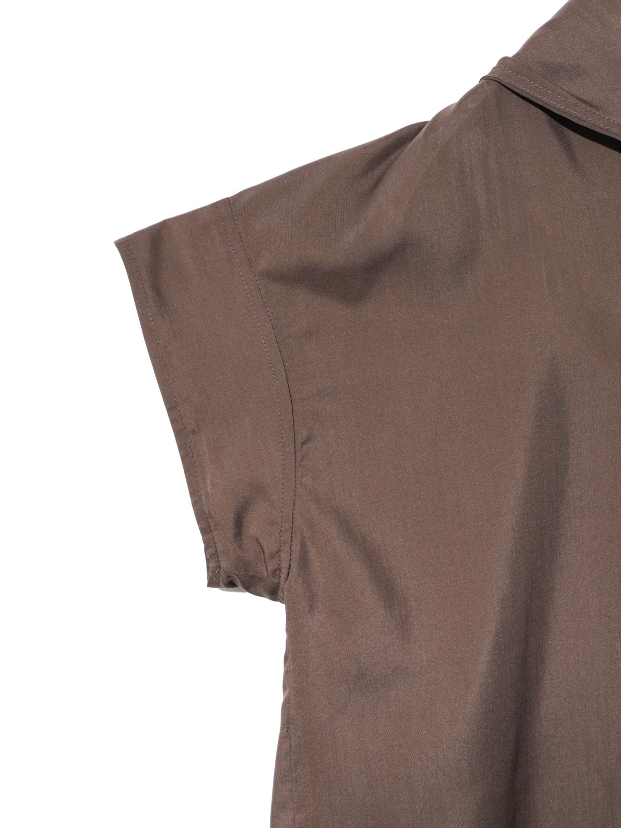hooded tie wide pullover