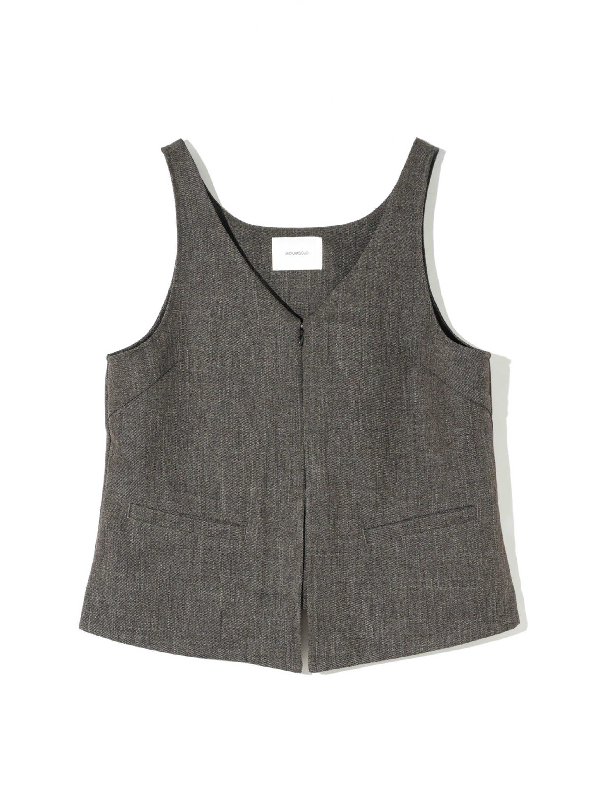 Bustier Like Gilet｜ビスチェライクジレ｜ツイードセットアップベスト