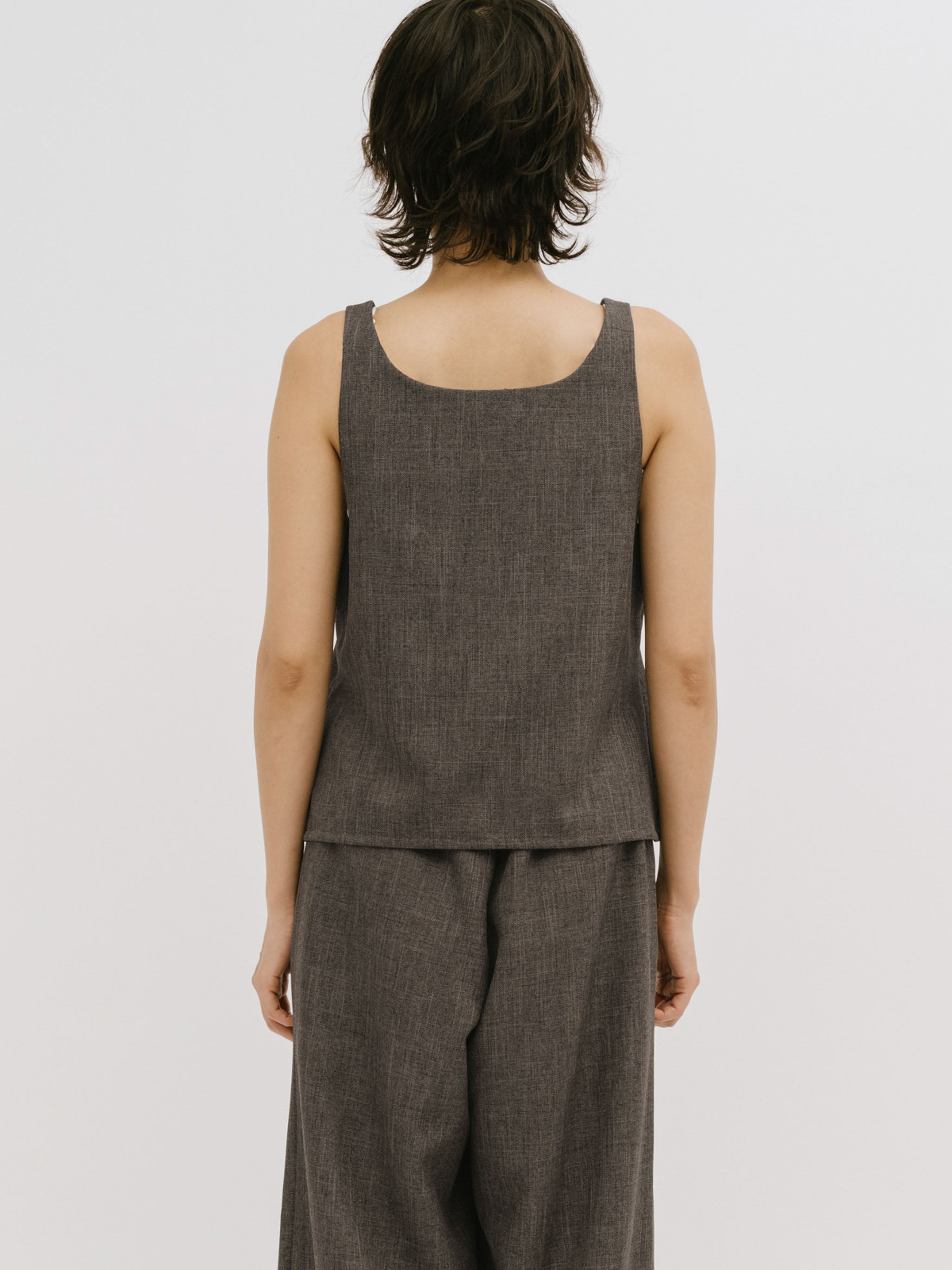 bustier like gilet