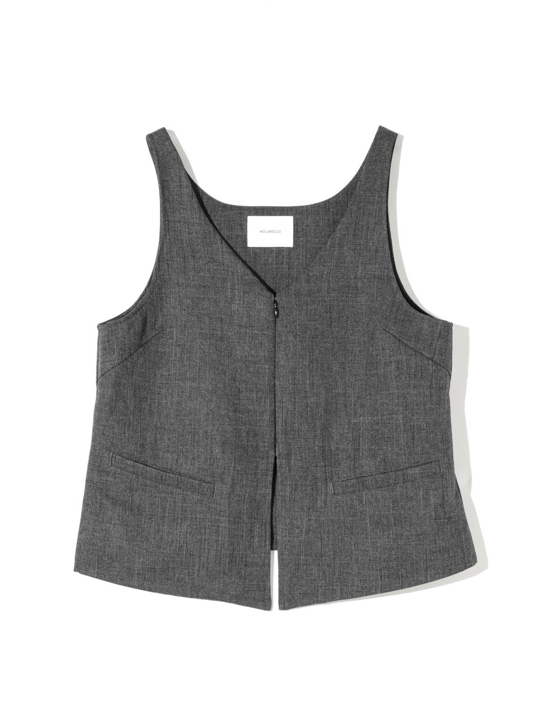 bustier like gilet