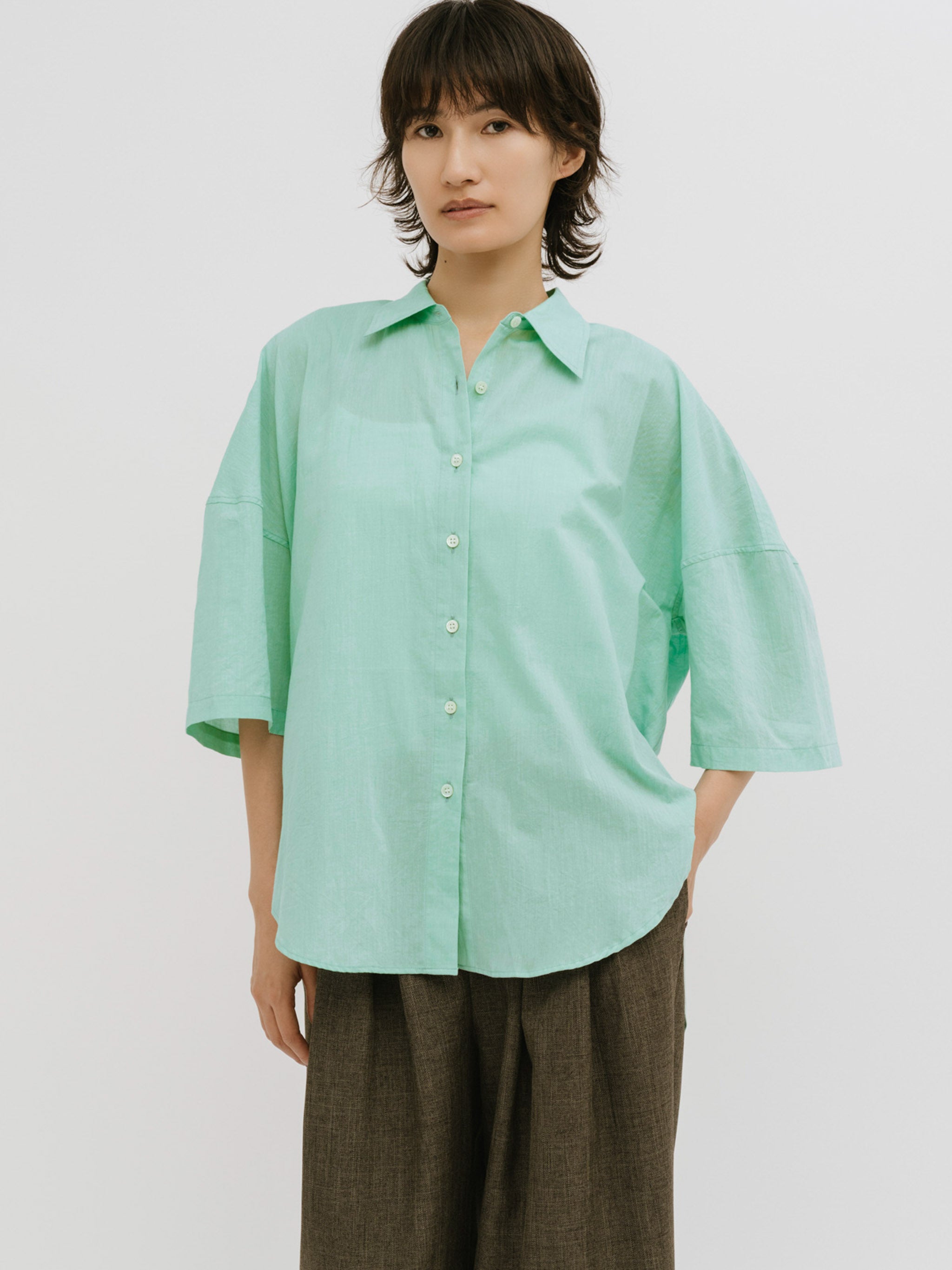 cocoon slv wide shirt