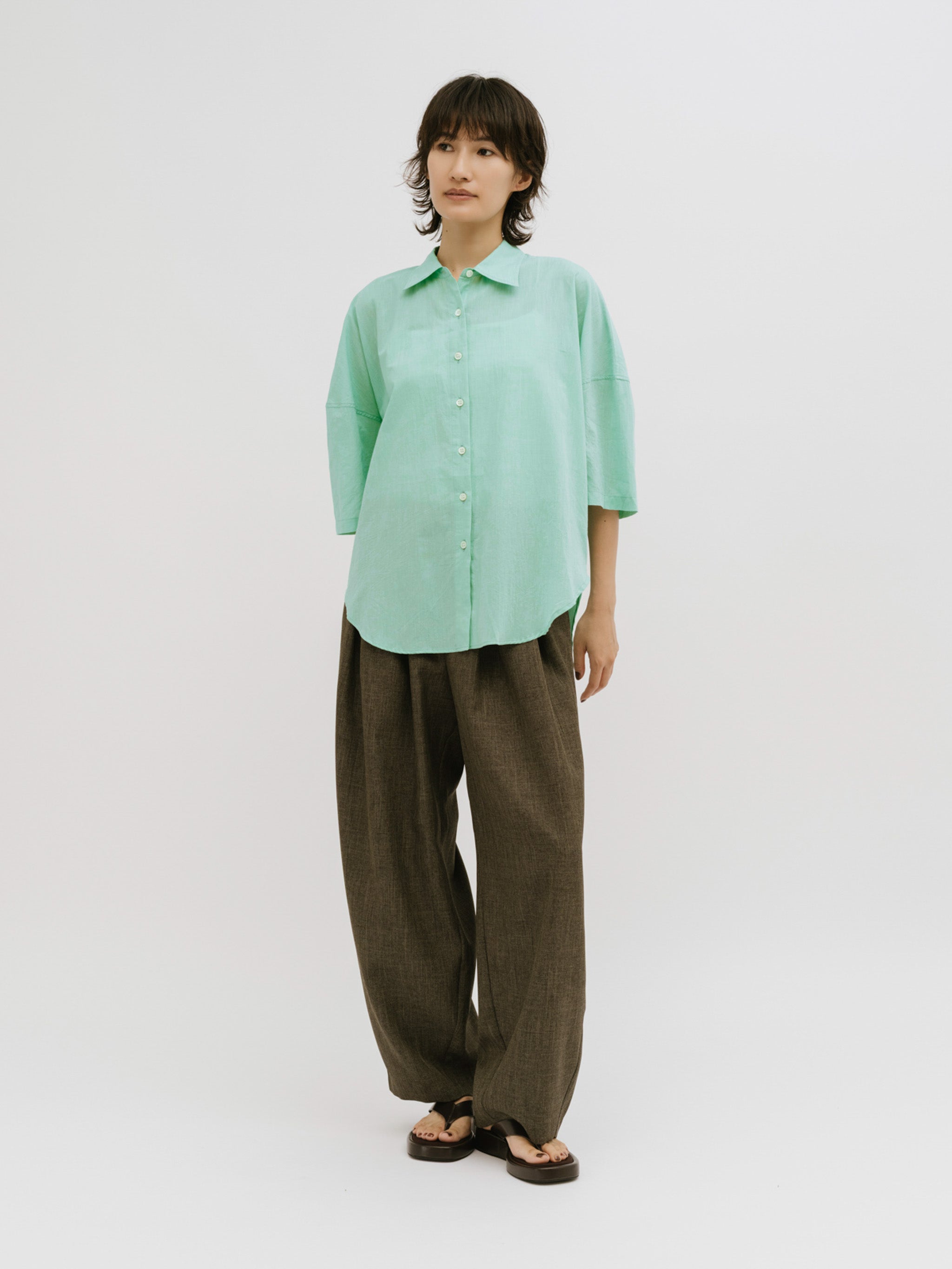 cocoon slv wide shirt