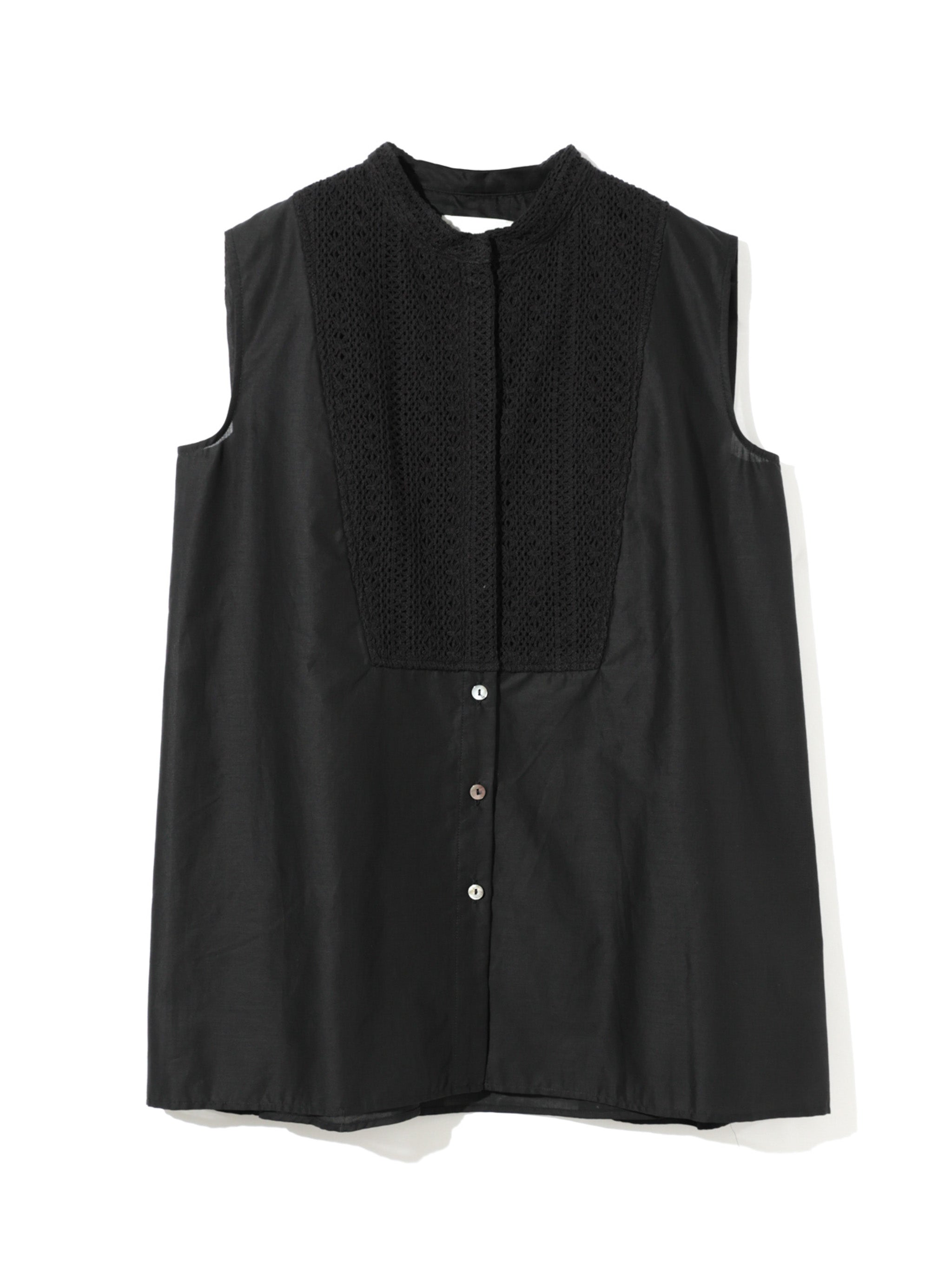 wide shirt with lace