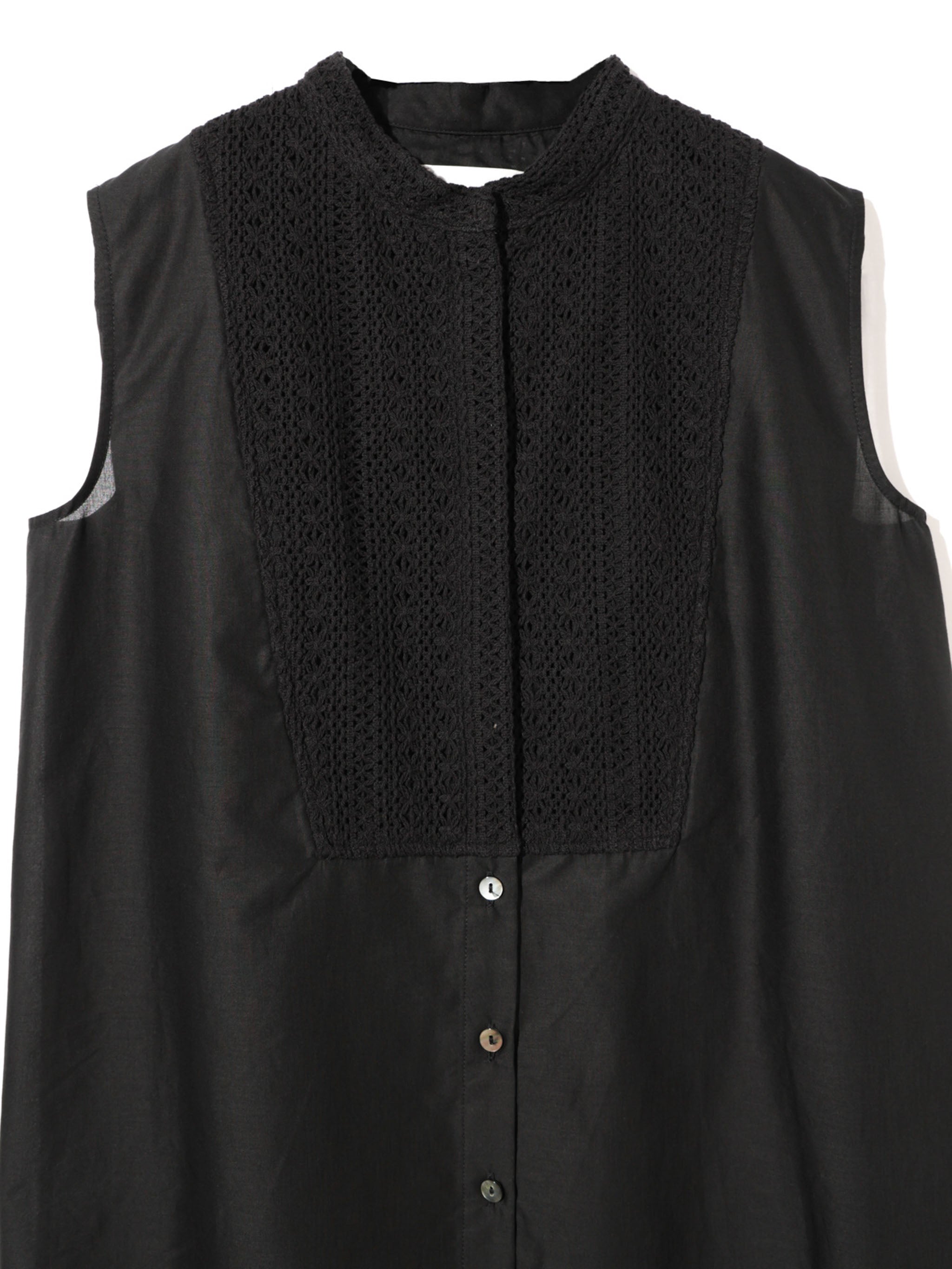 wide shirt with lace
