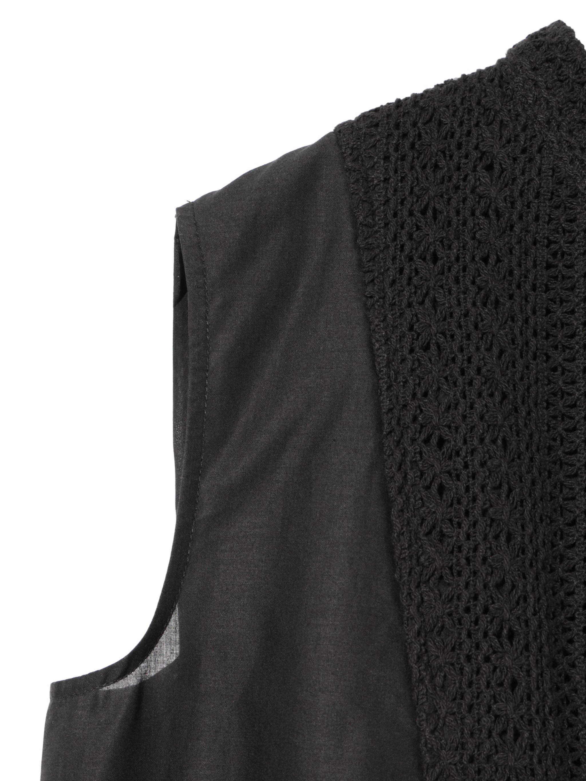 wide shirt with lace