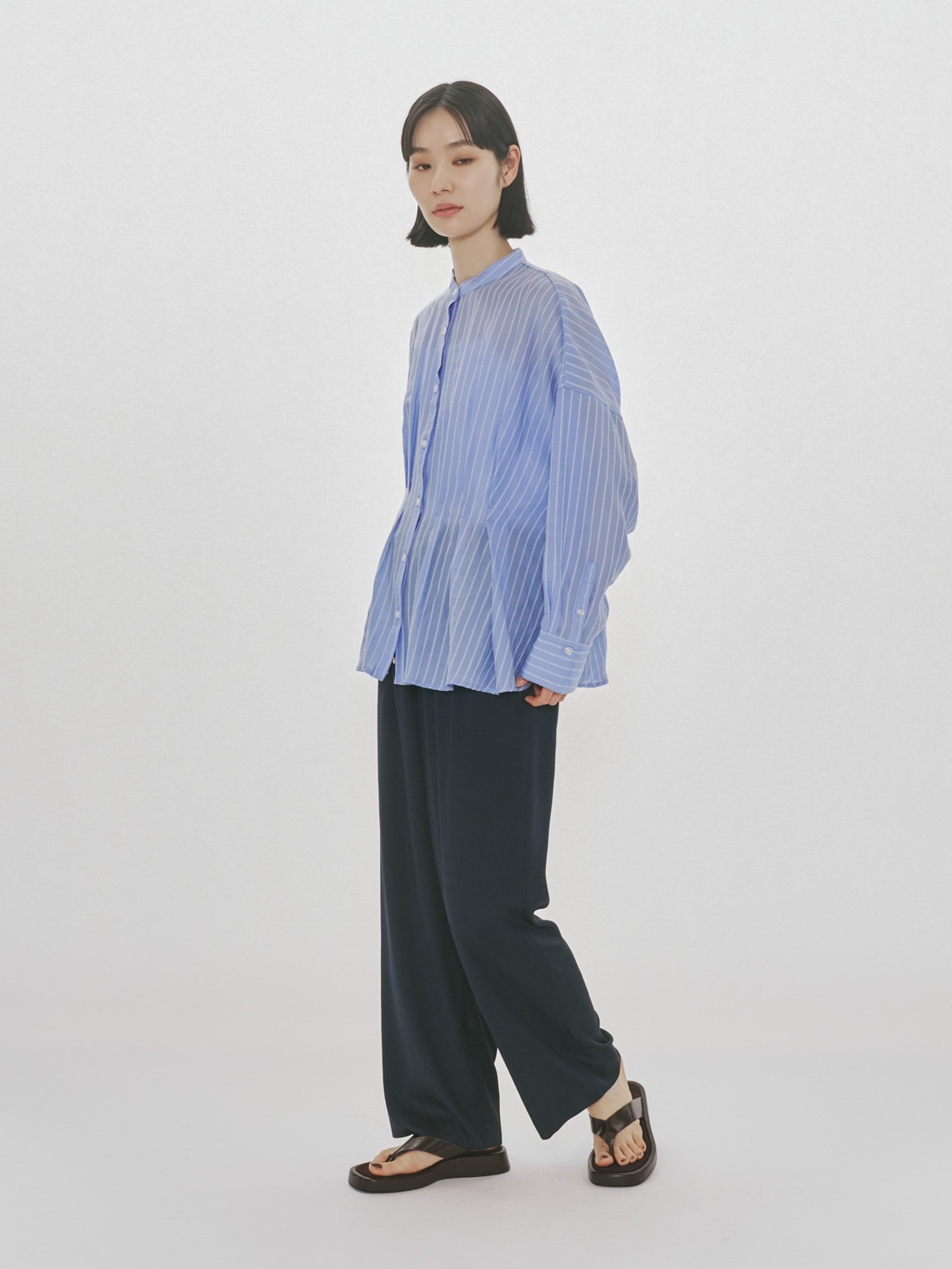 tucked blouse