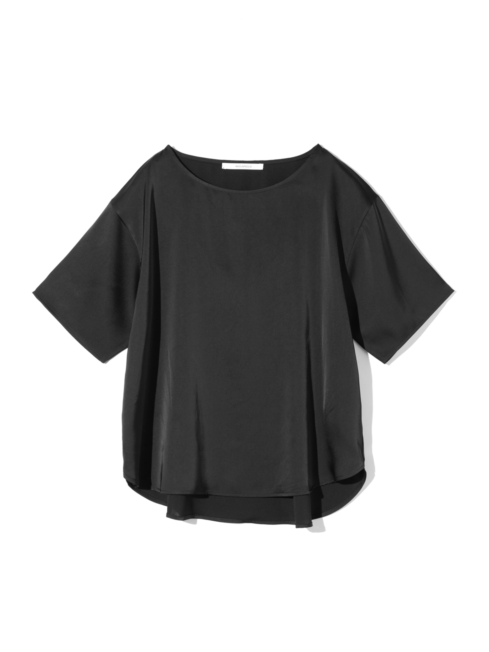 satin T blouse