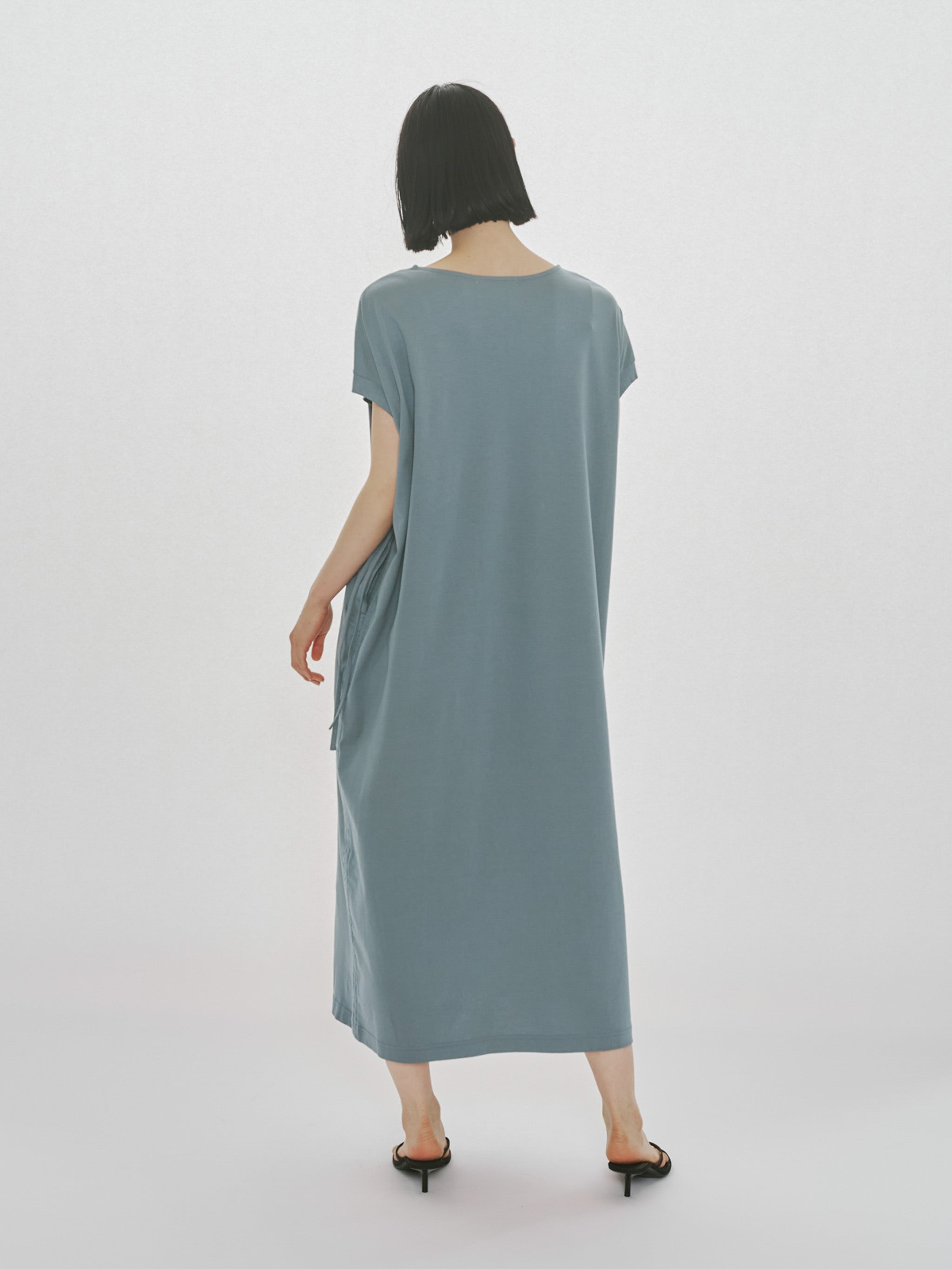 drawstring jersey one-piece