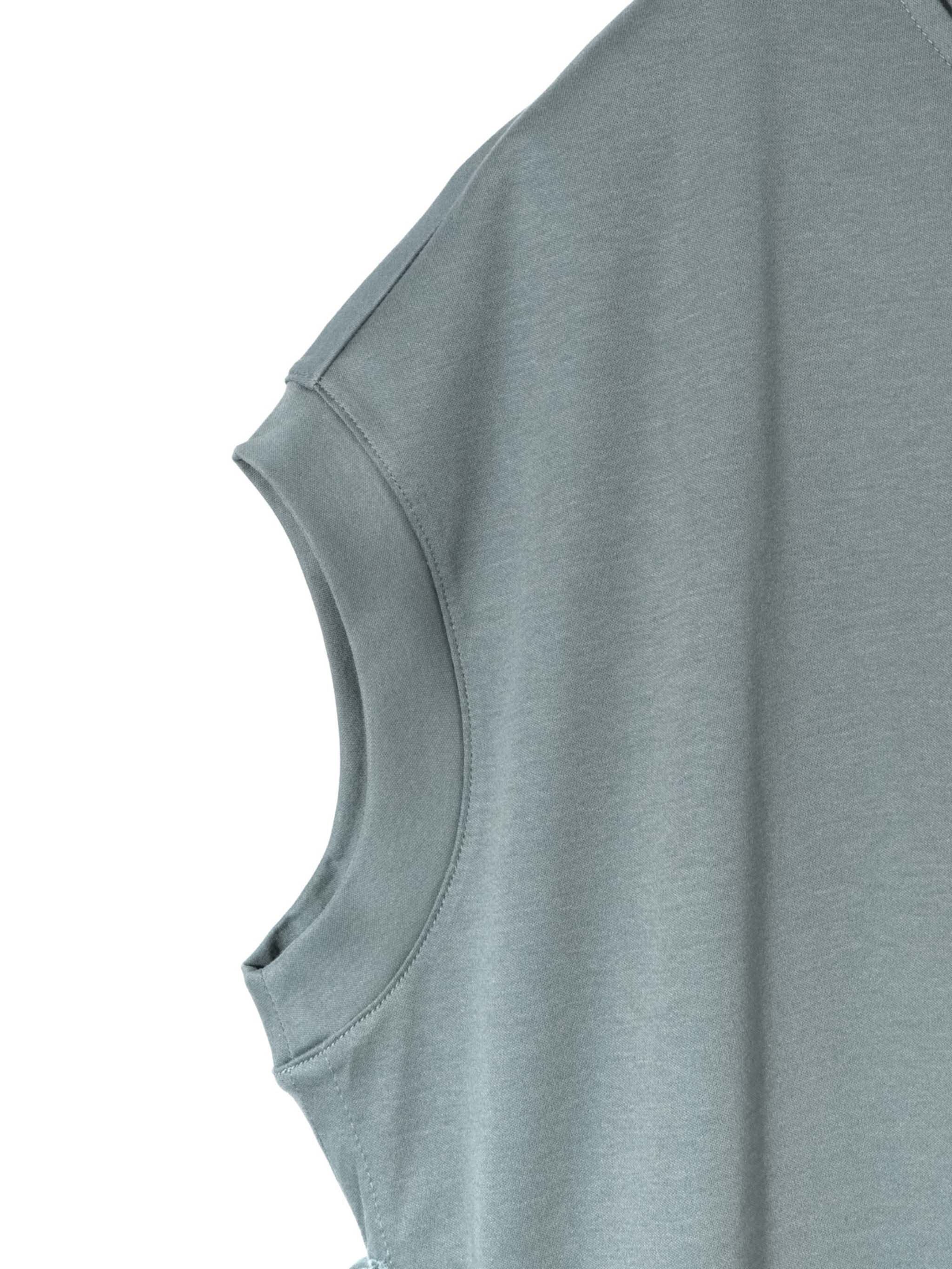 drawstring jersey one-piece