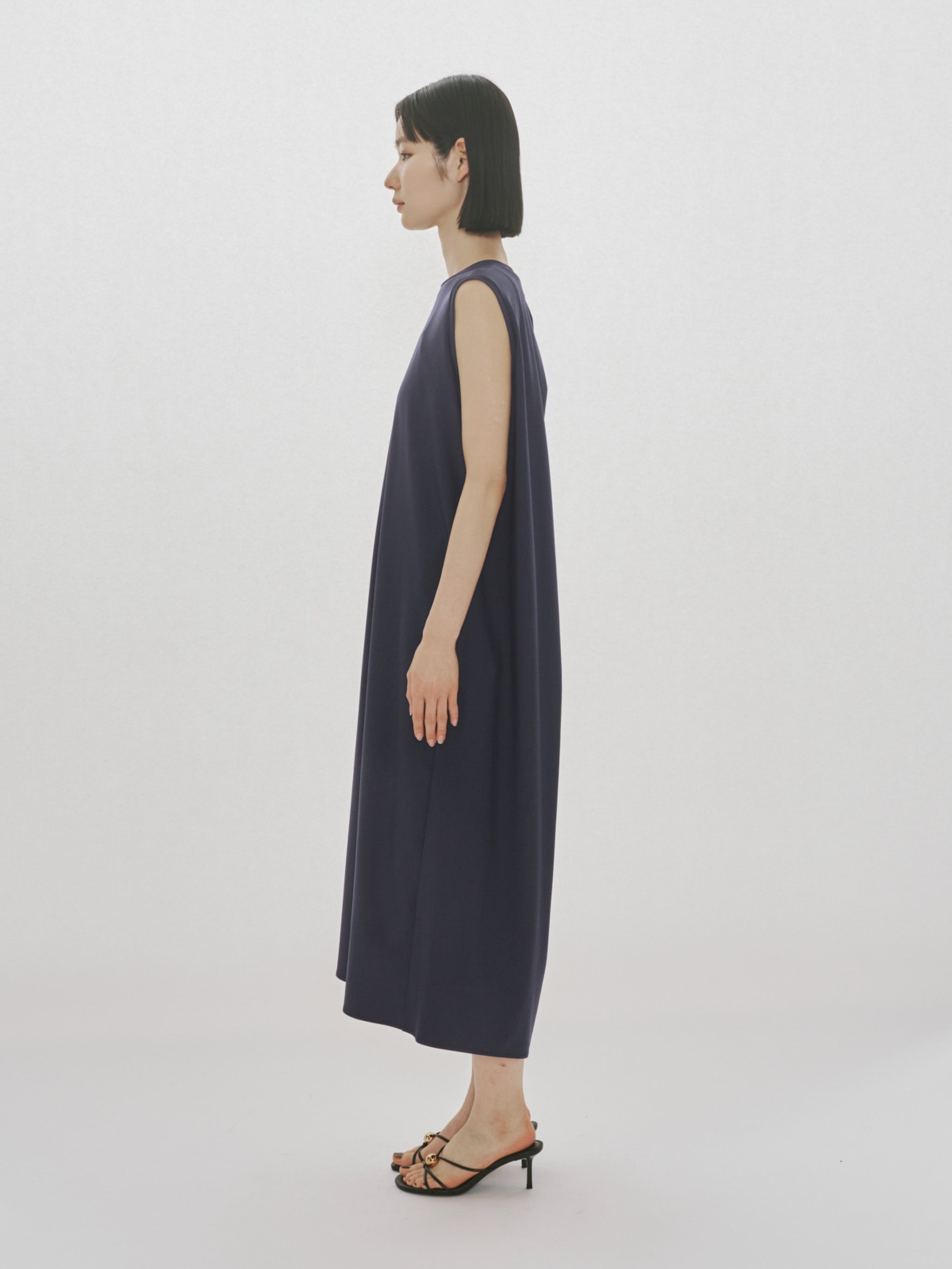 essential back tuck dress