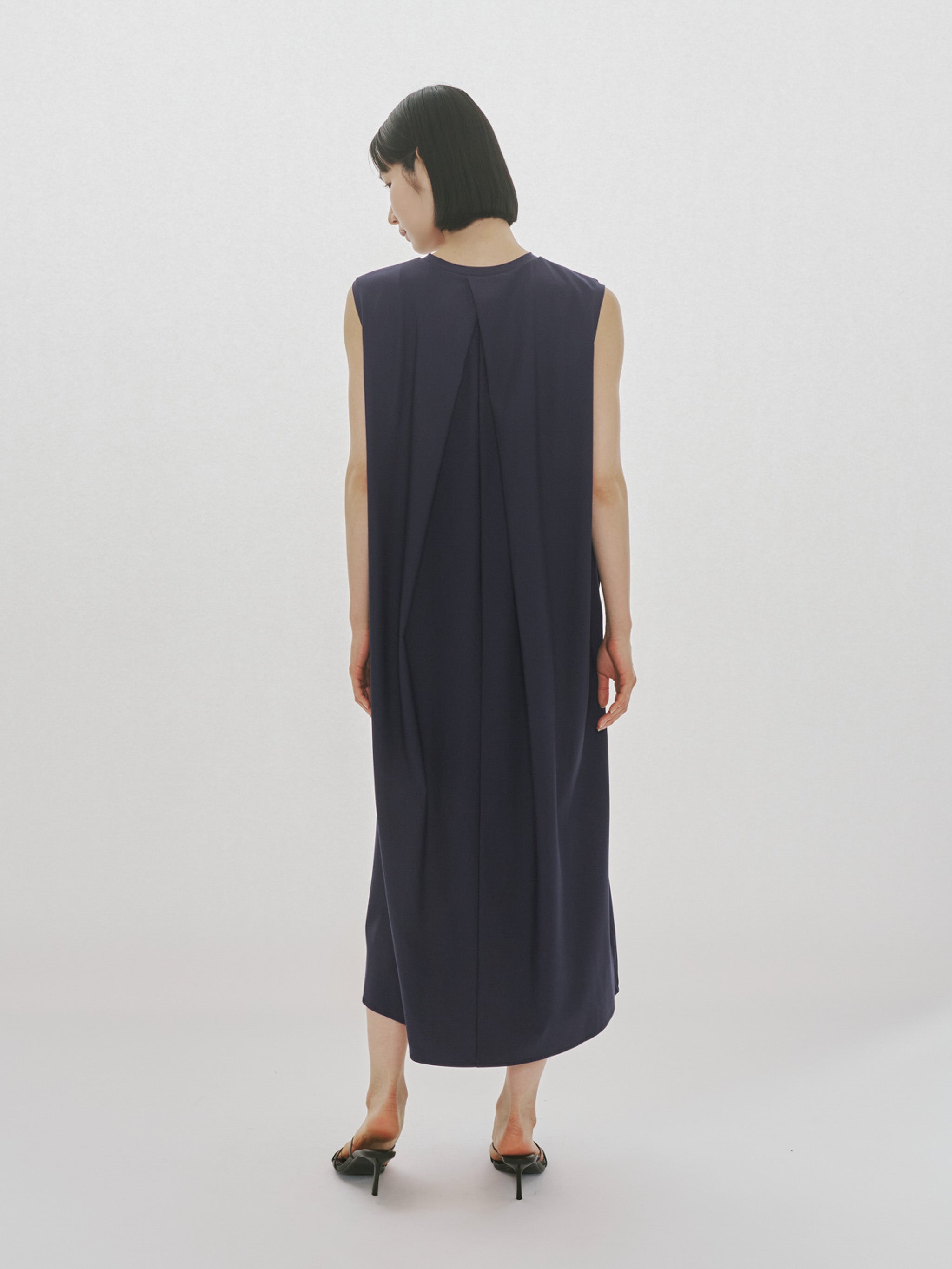 essential back tuck dress