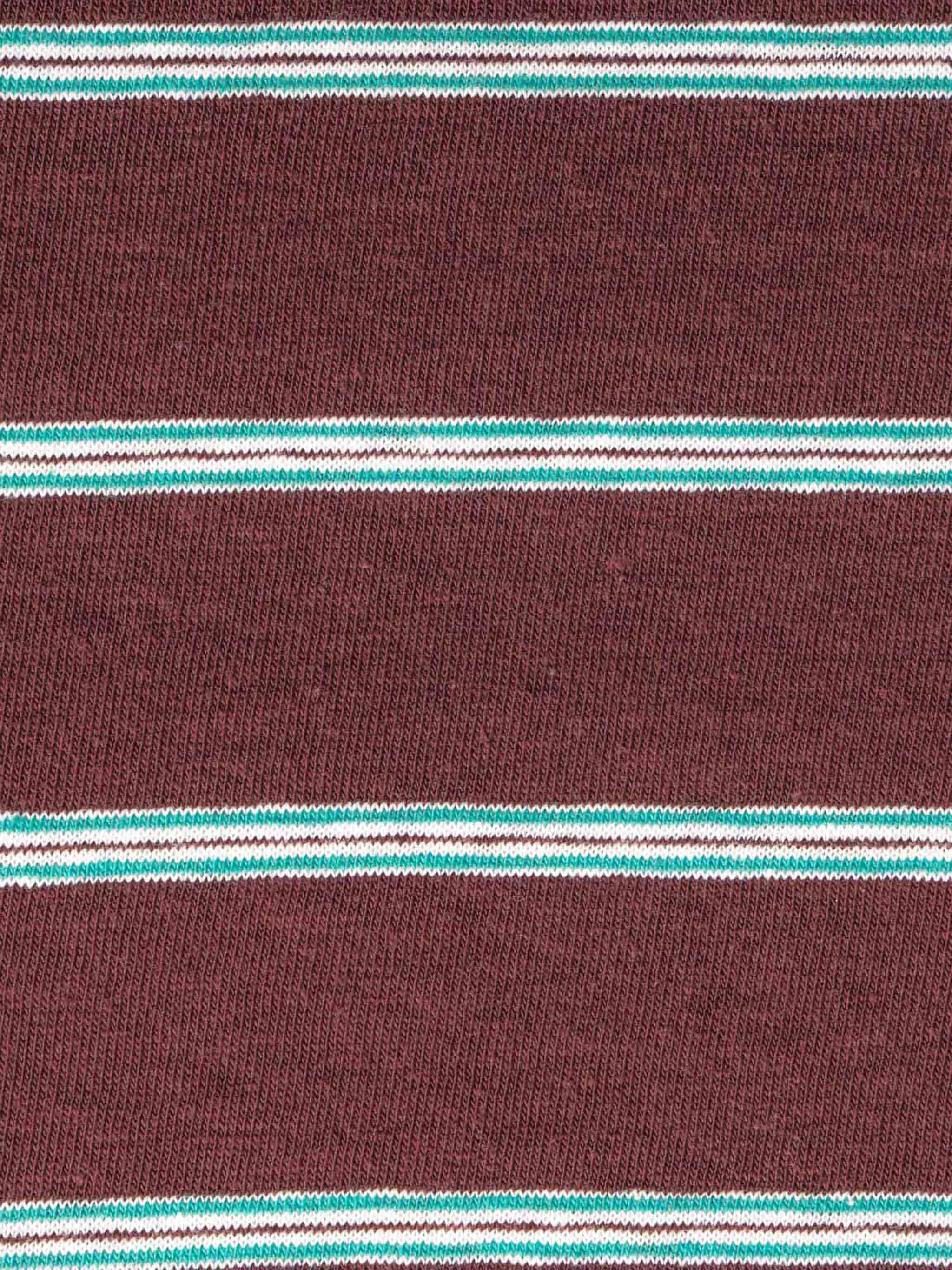multi-striped no sleeve one-piece