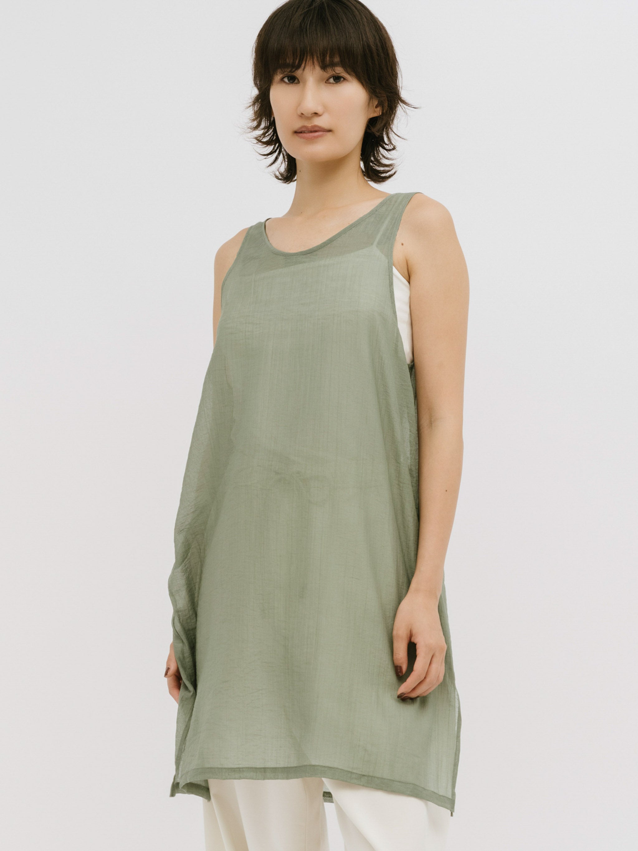 layered sheer onepiece