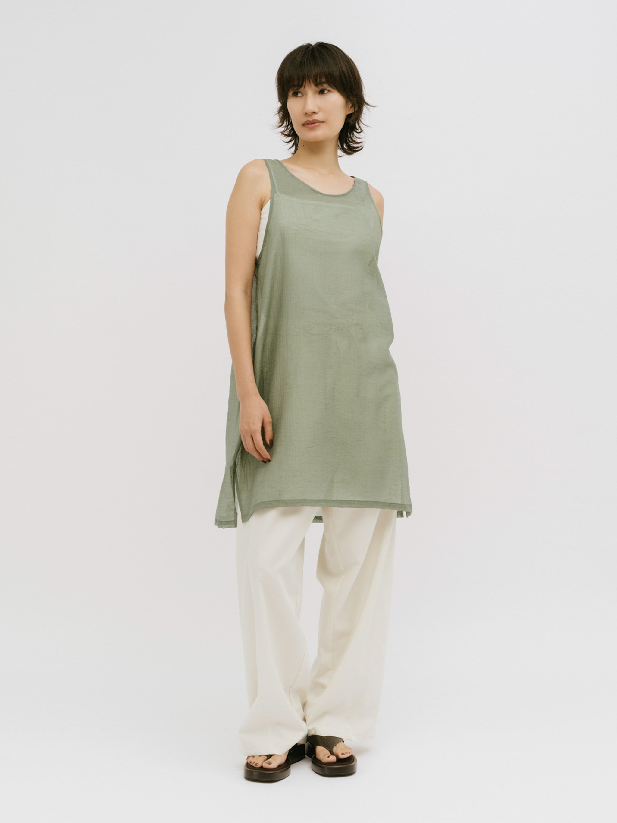 layered sheer onepiece