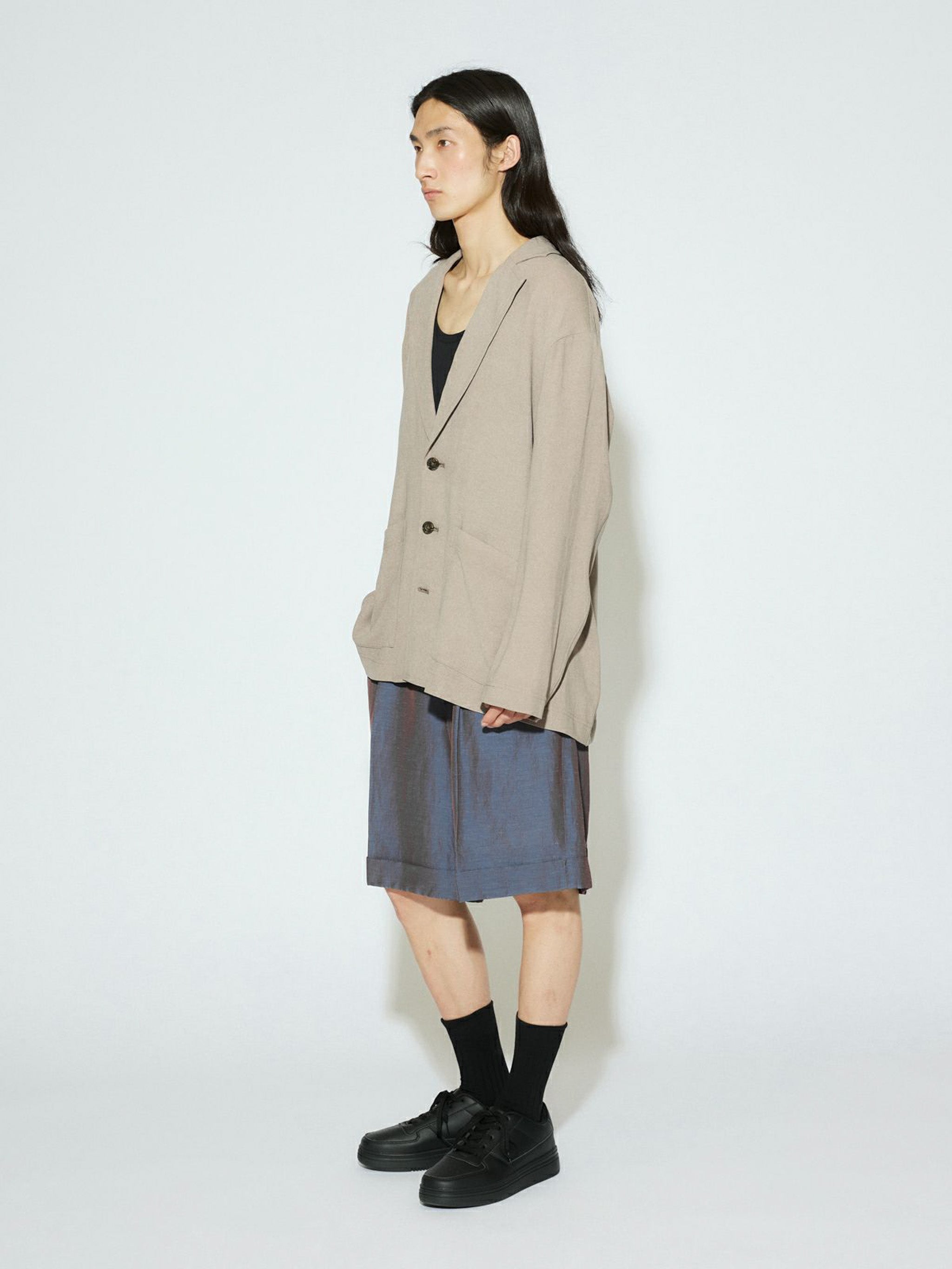 Men’s ワイドショートスラックス