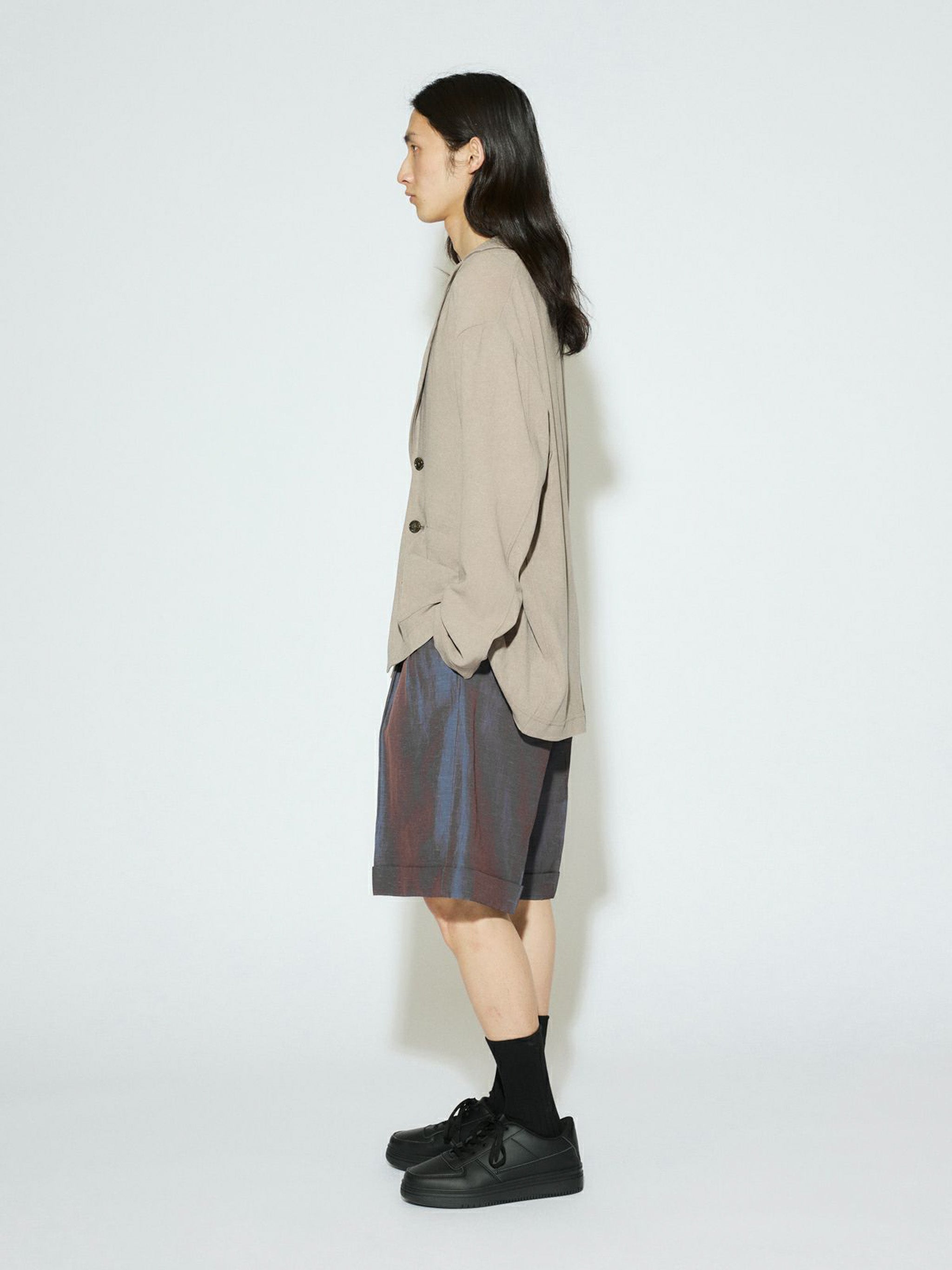 Men’s ワイドショートスラックス
