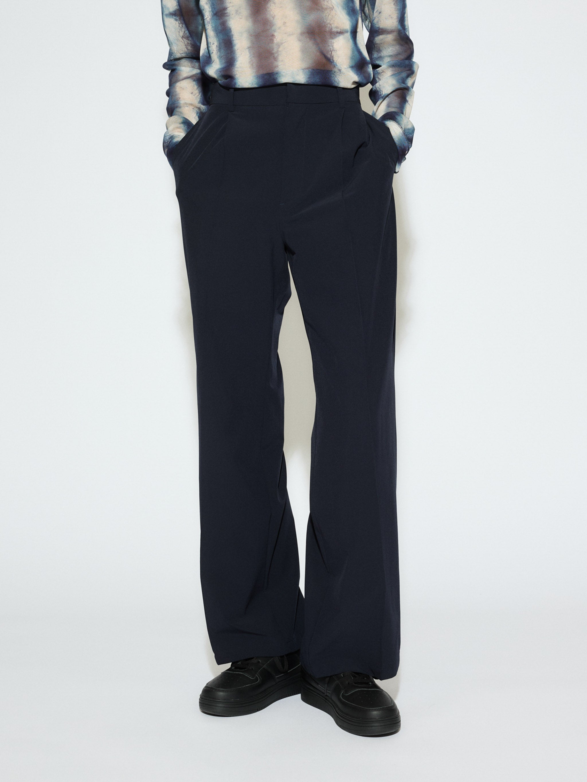 Men’s stretch flare pants[A]