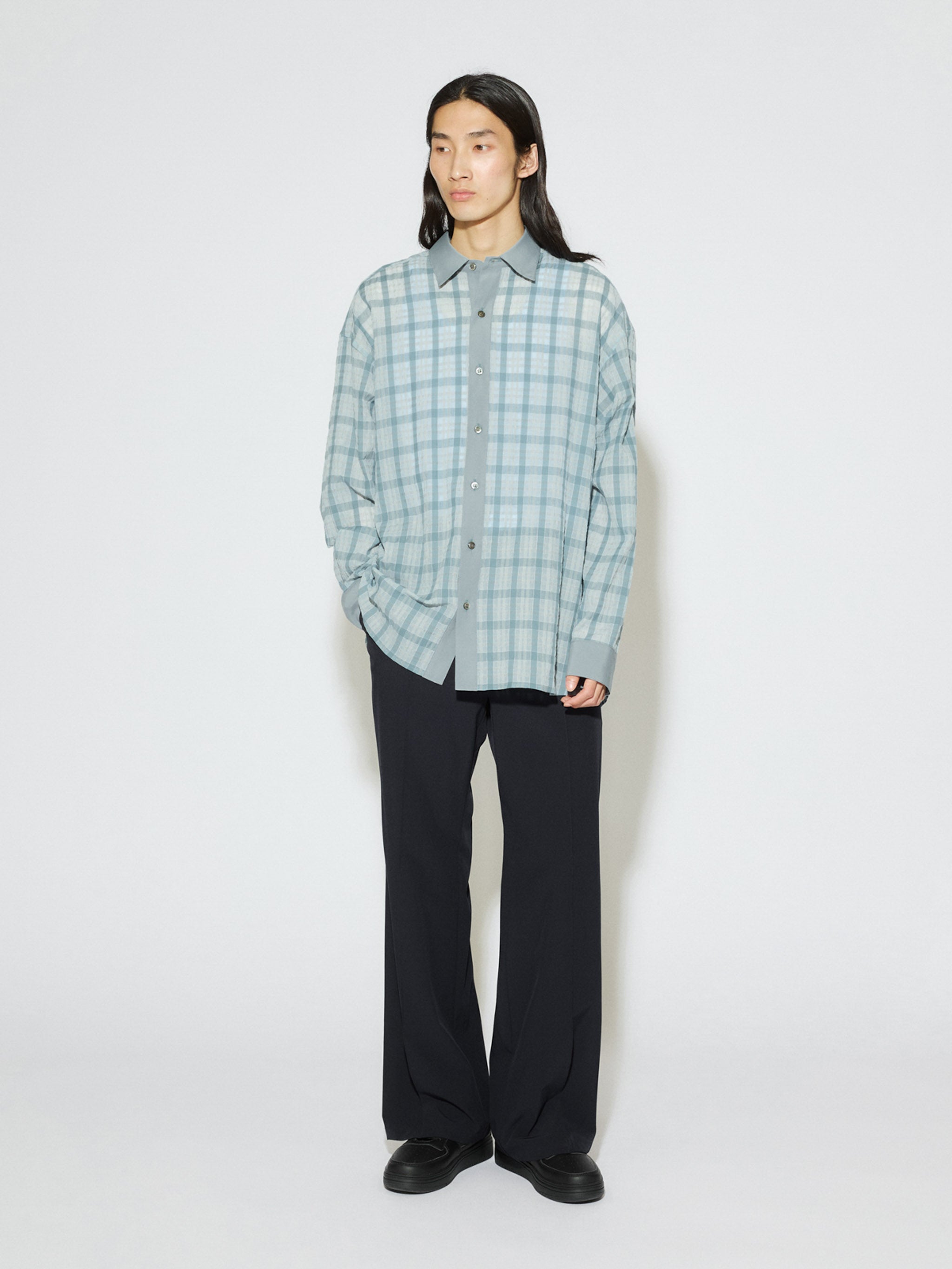 Men’s stretch flare pants[A]