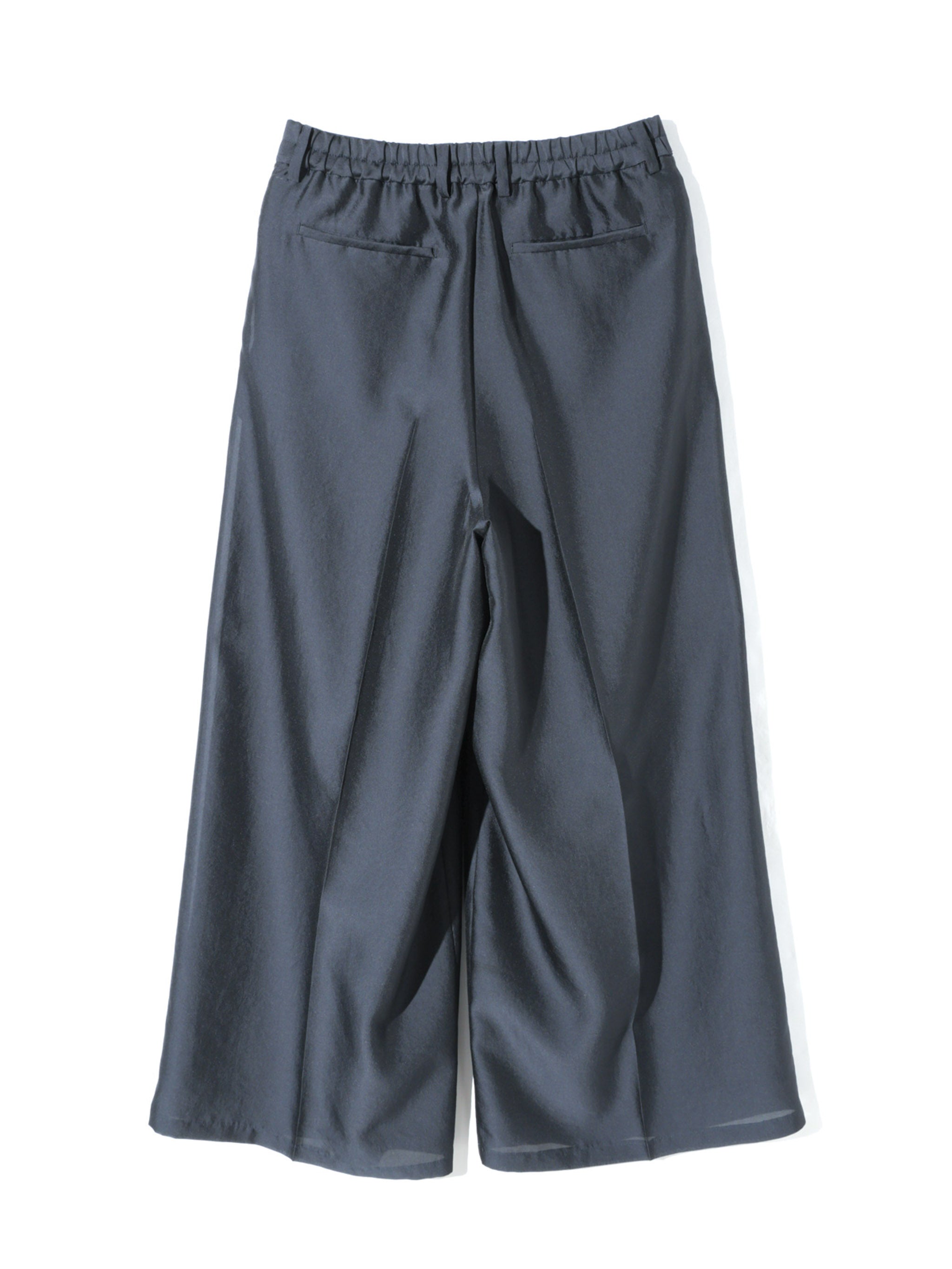 sheer straight slacks