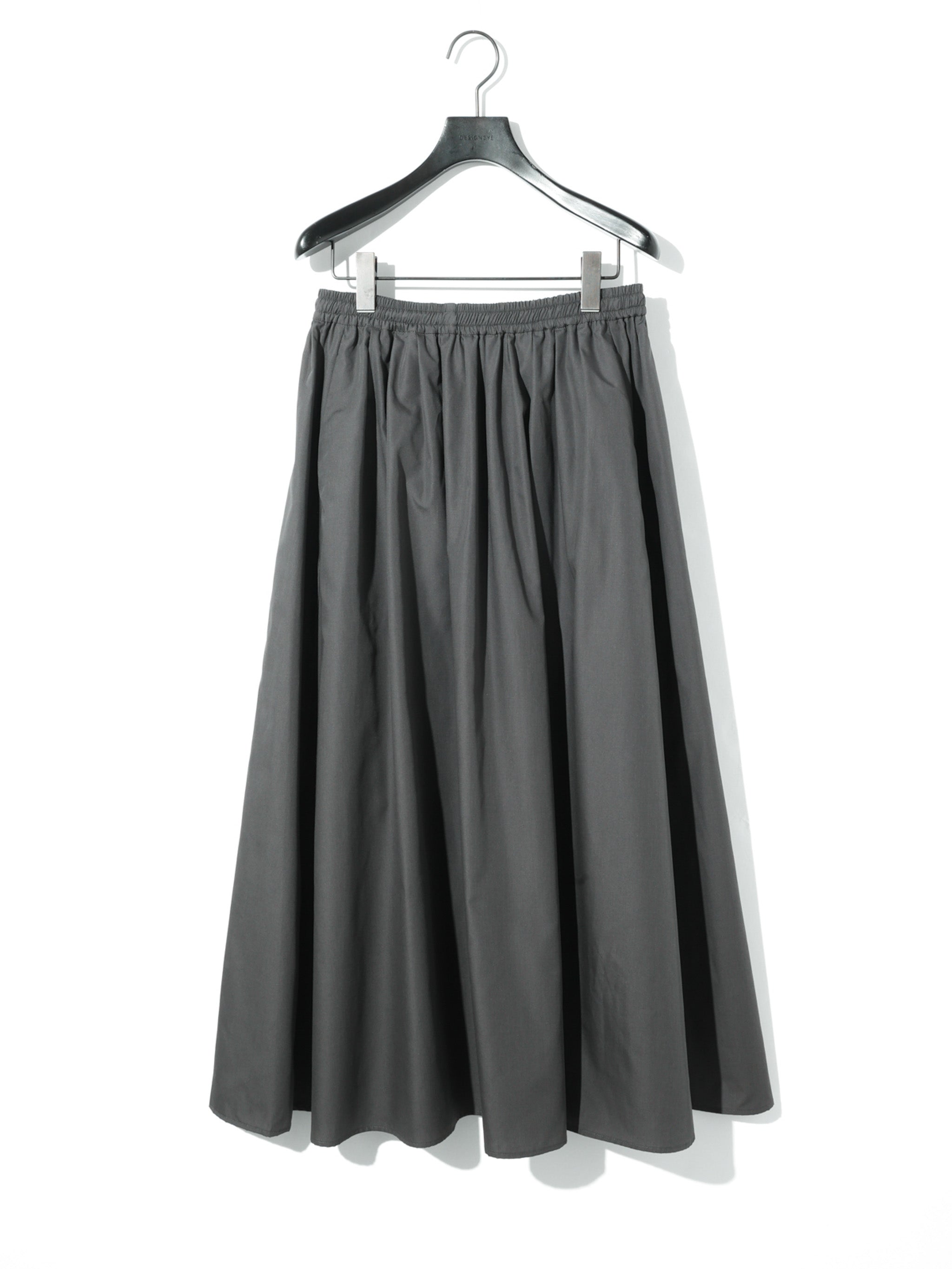 tucked gather volume skirt[A]