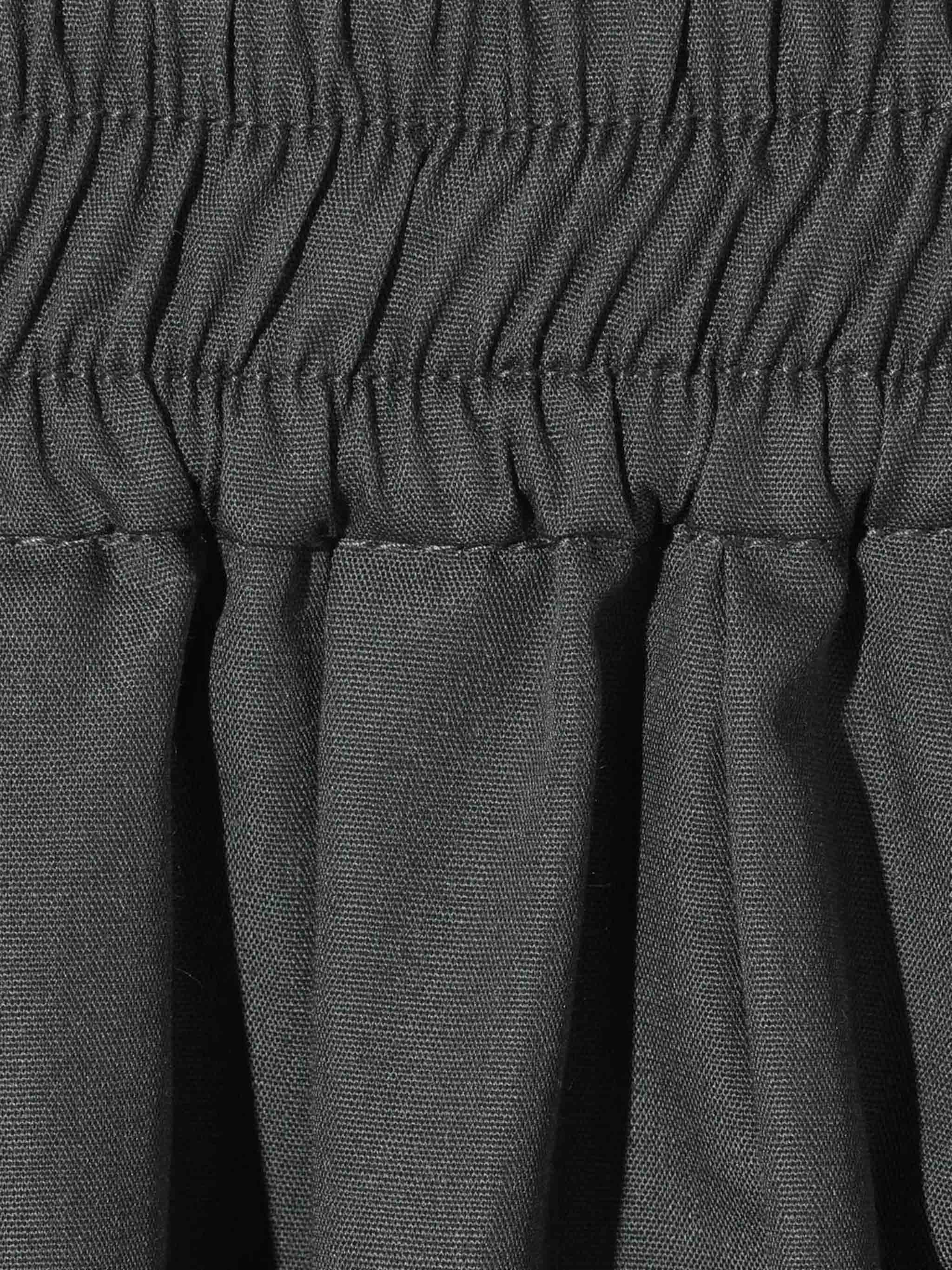 tucked gather volume skirt[A]
