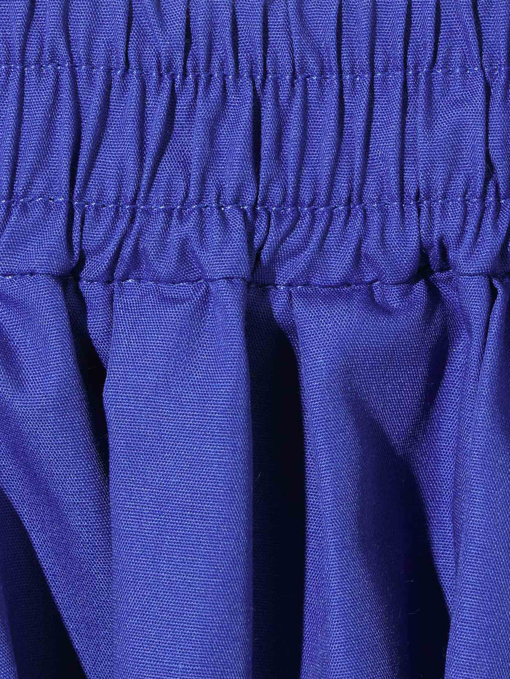 tucked gather volume skirt