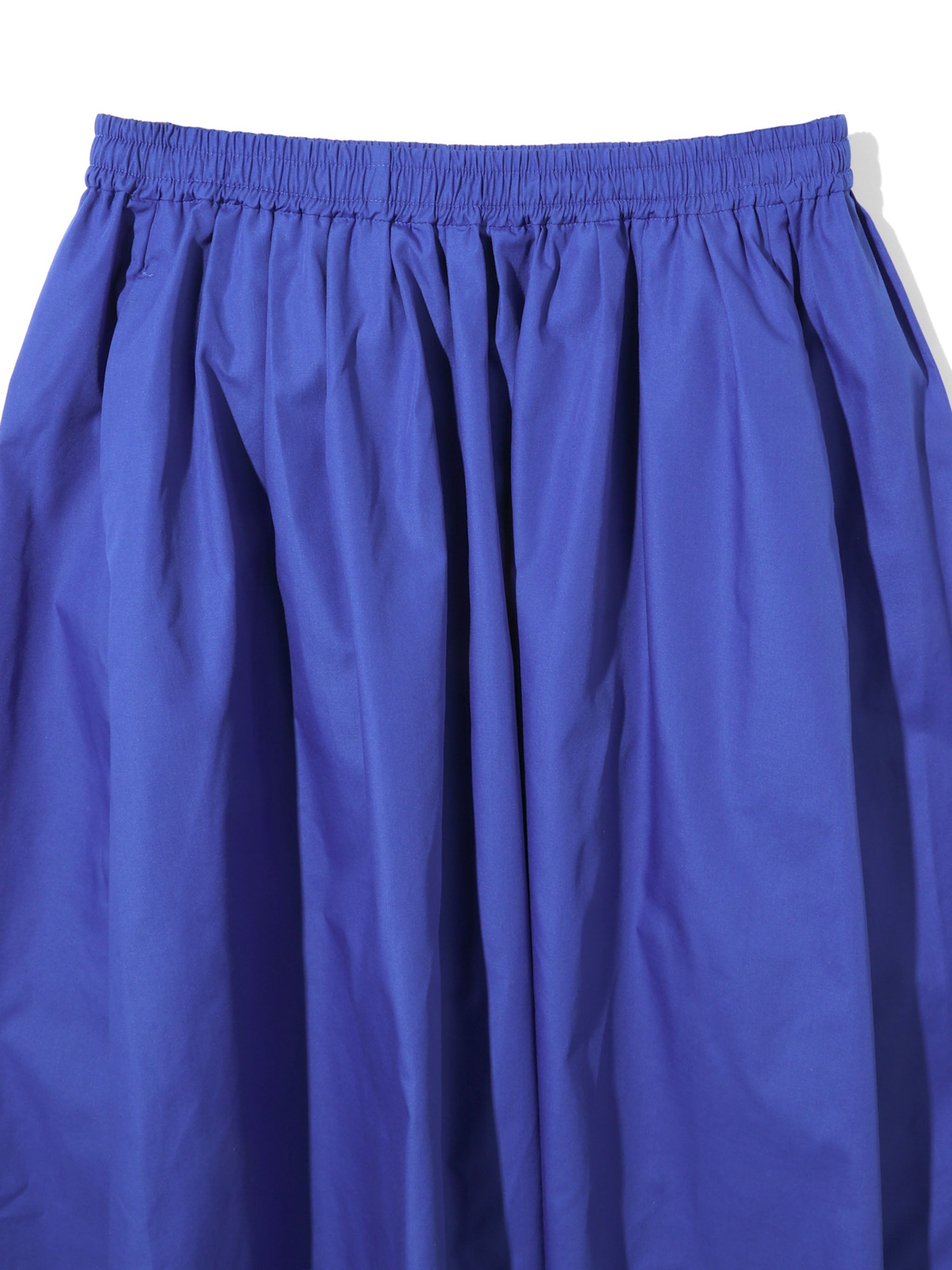 tucked gather volume skirt