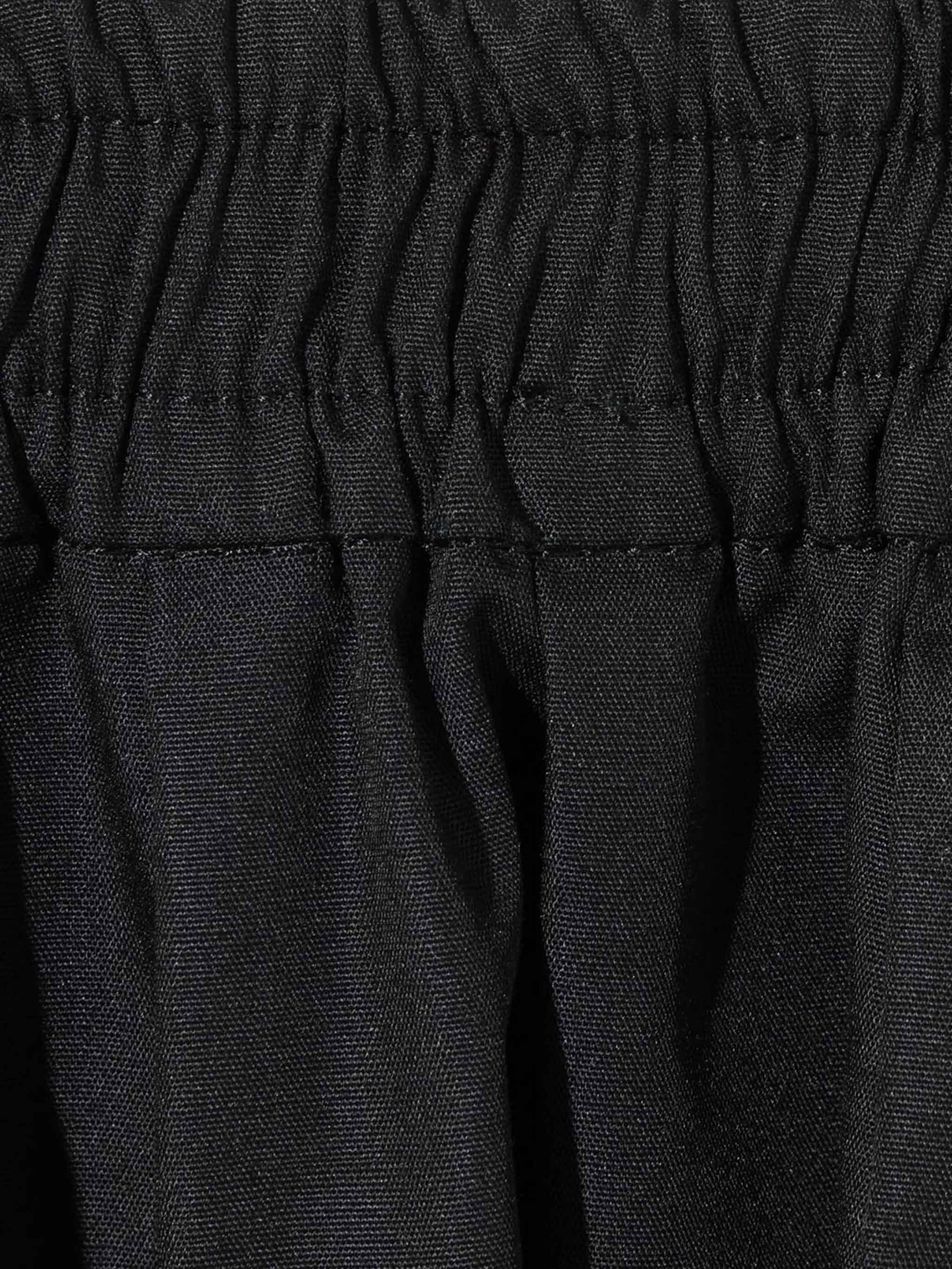 tucked gather volume skirt