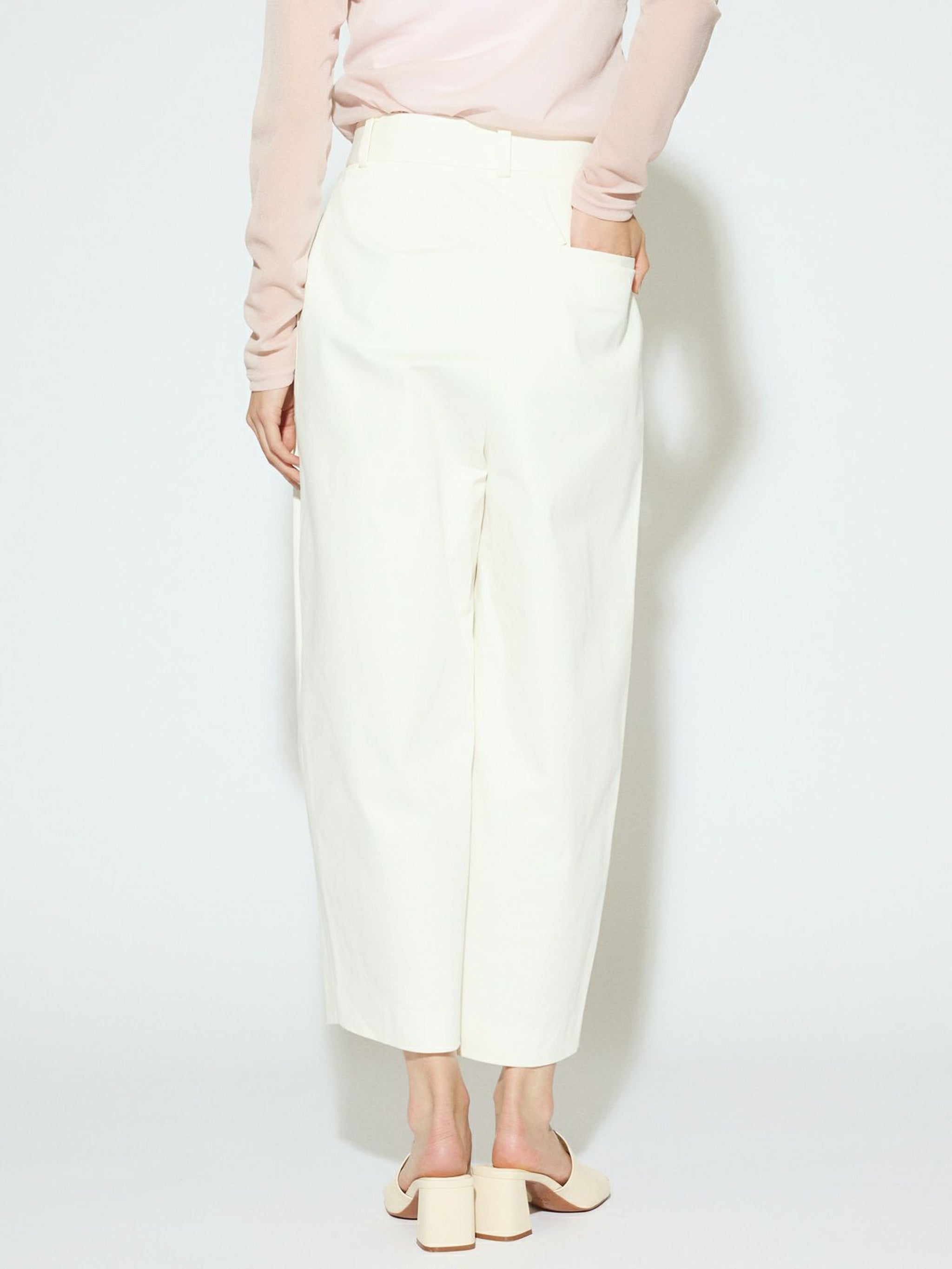 cropped wide pants[A]
