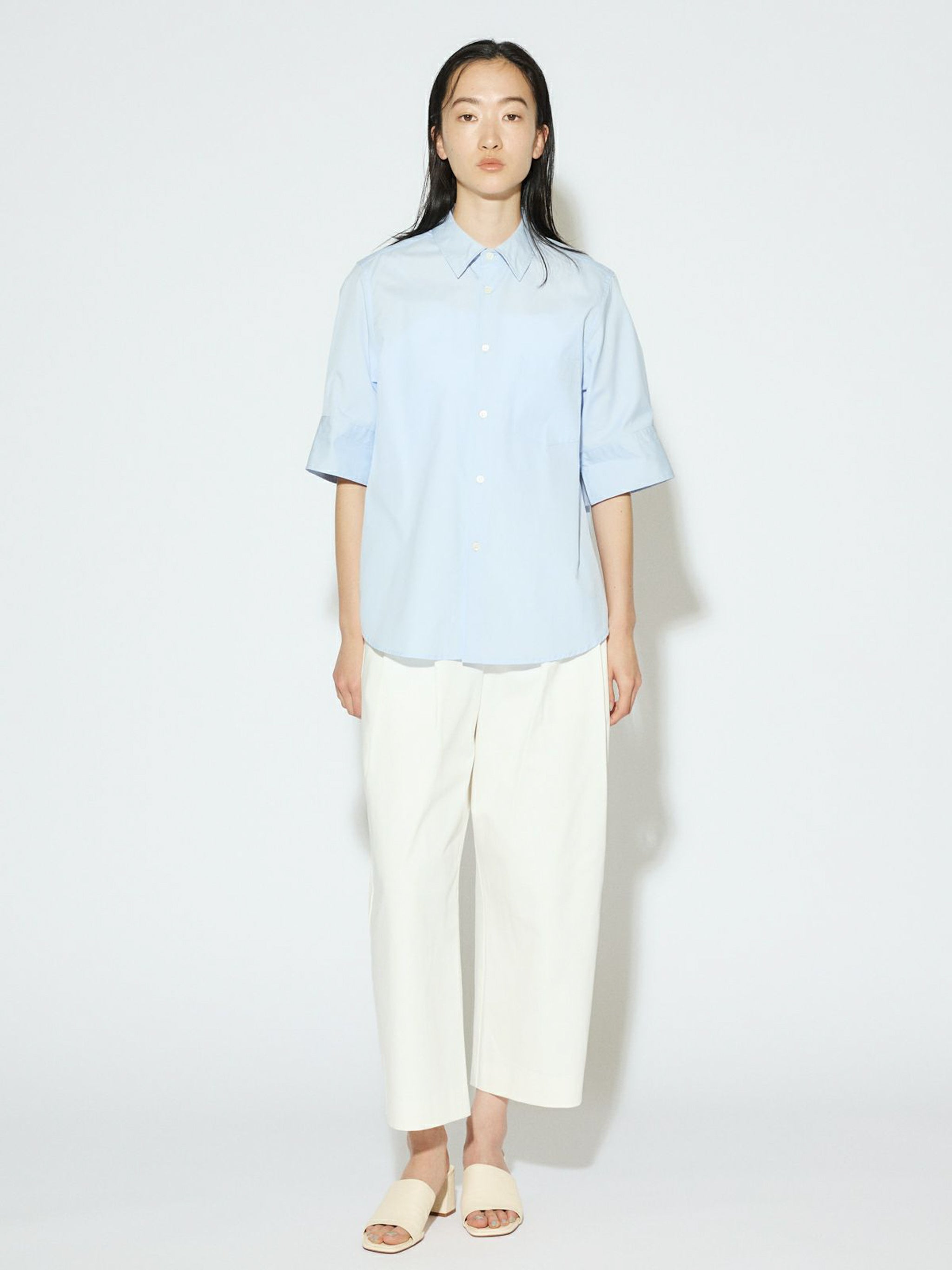 cropped wide pants[A]