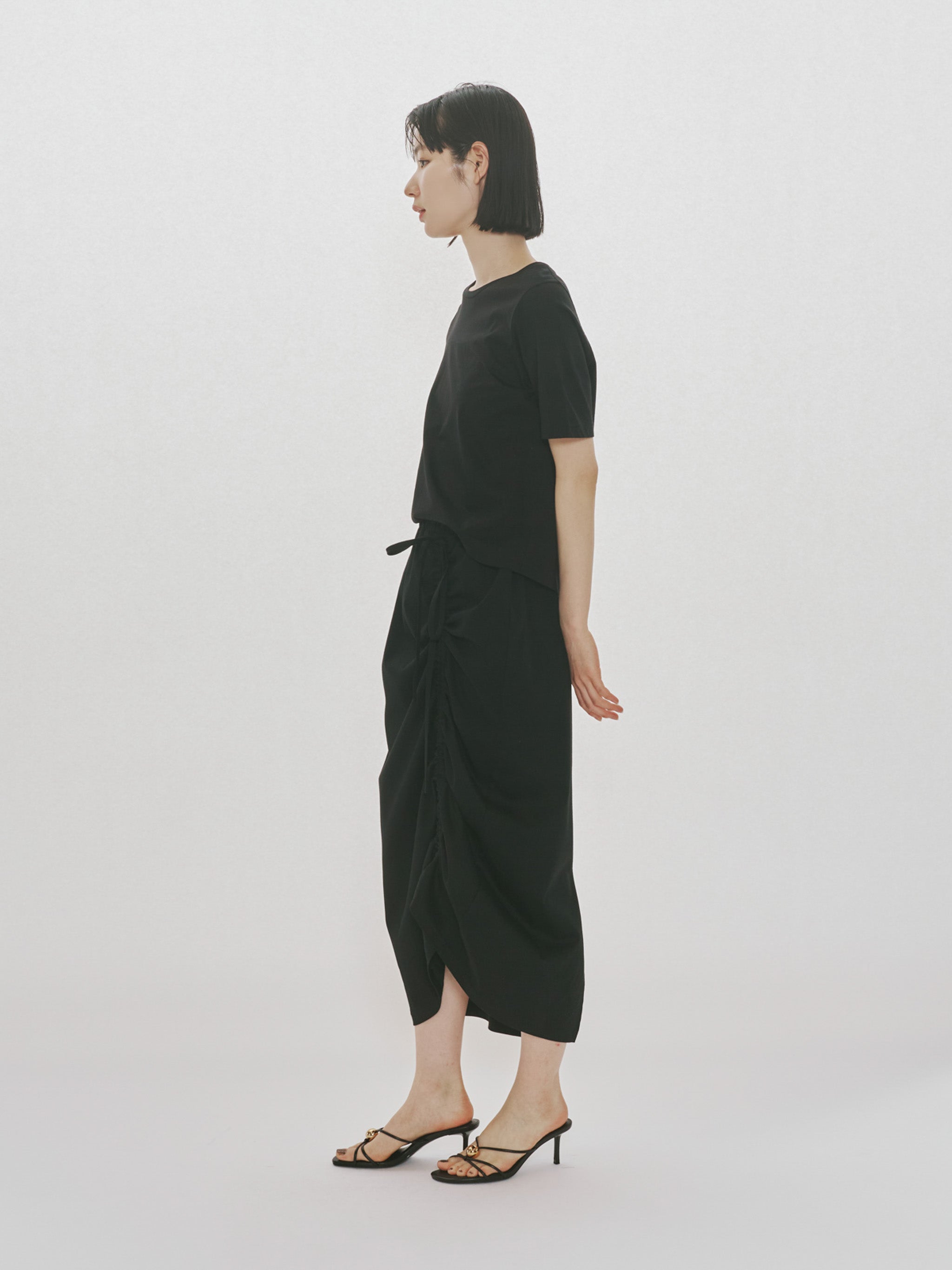 drawstring skirt