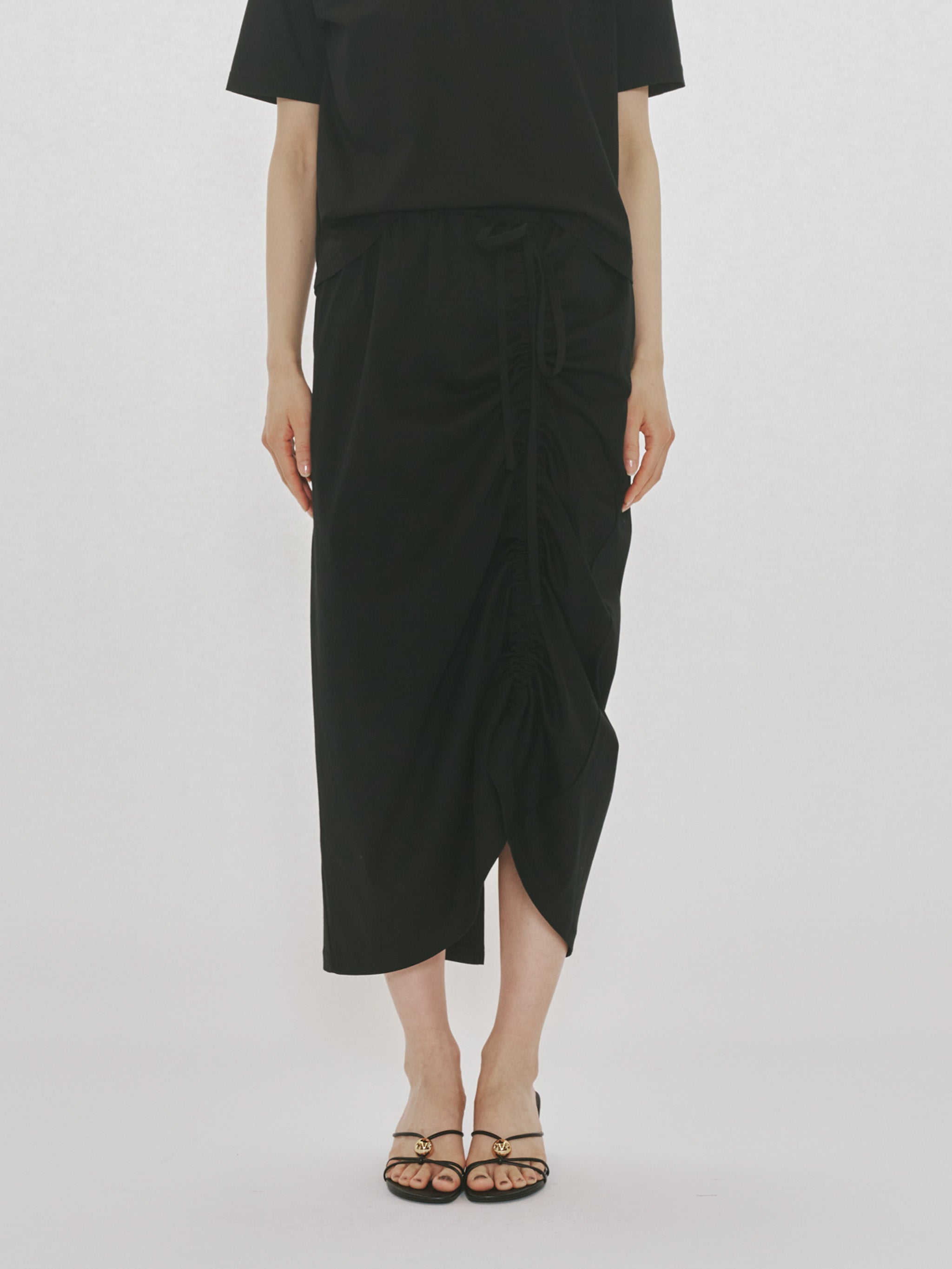 drawstring skirt