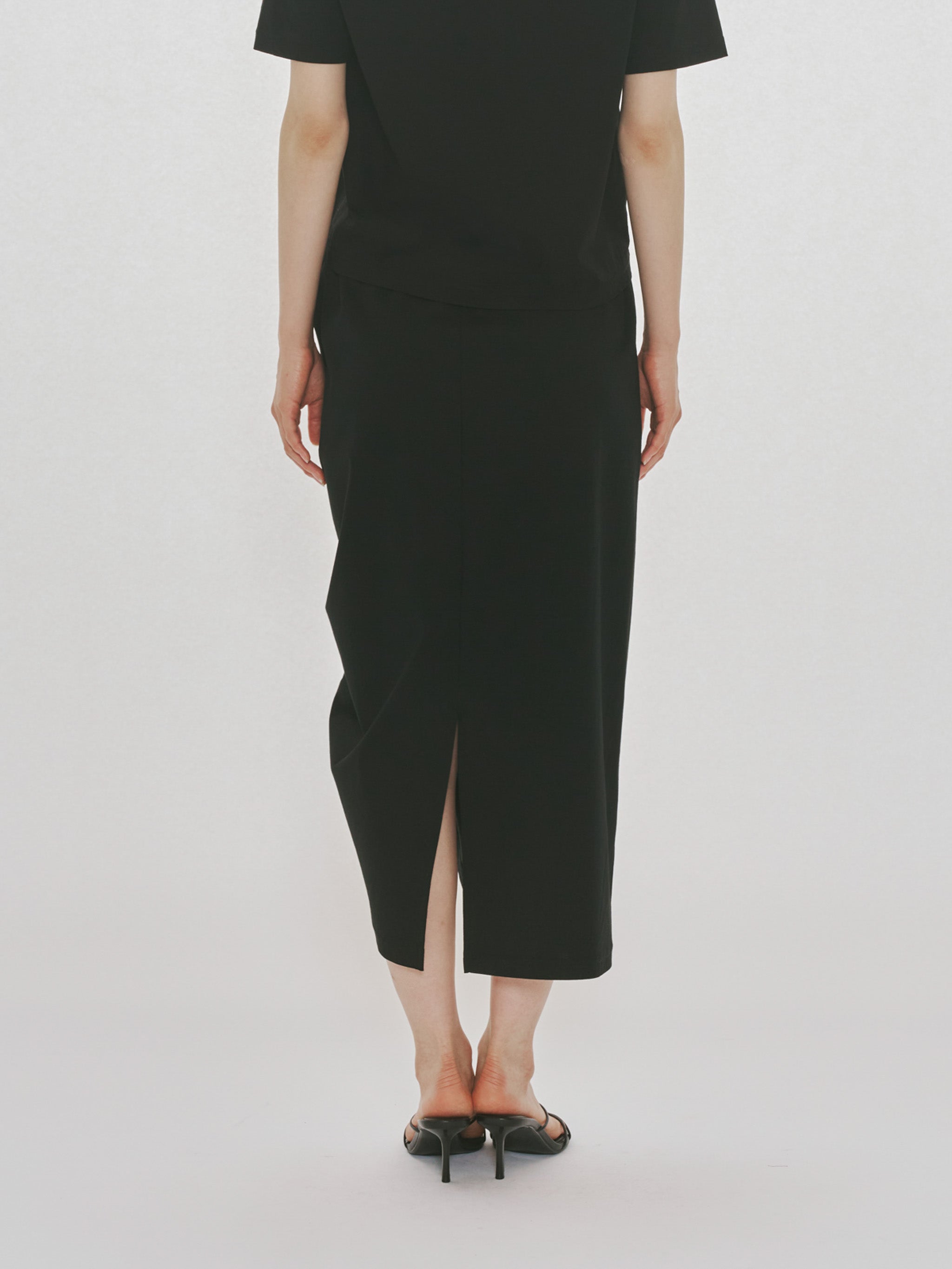 drawstring skirt
