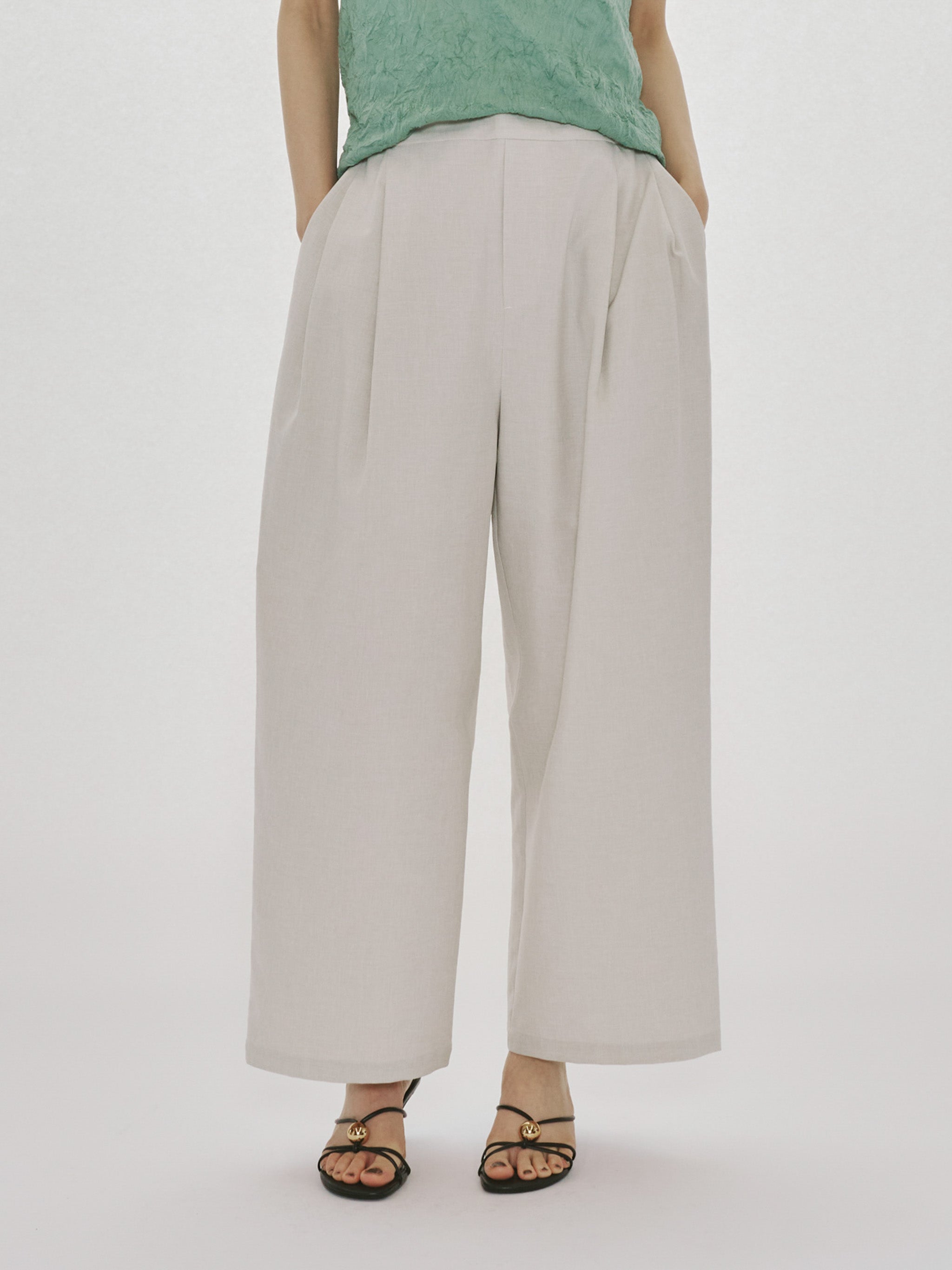 Tuck Easy Pants｜タックイージーパンツ｜リラックスセットアップ