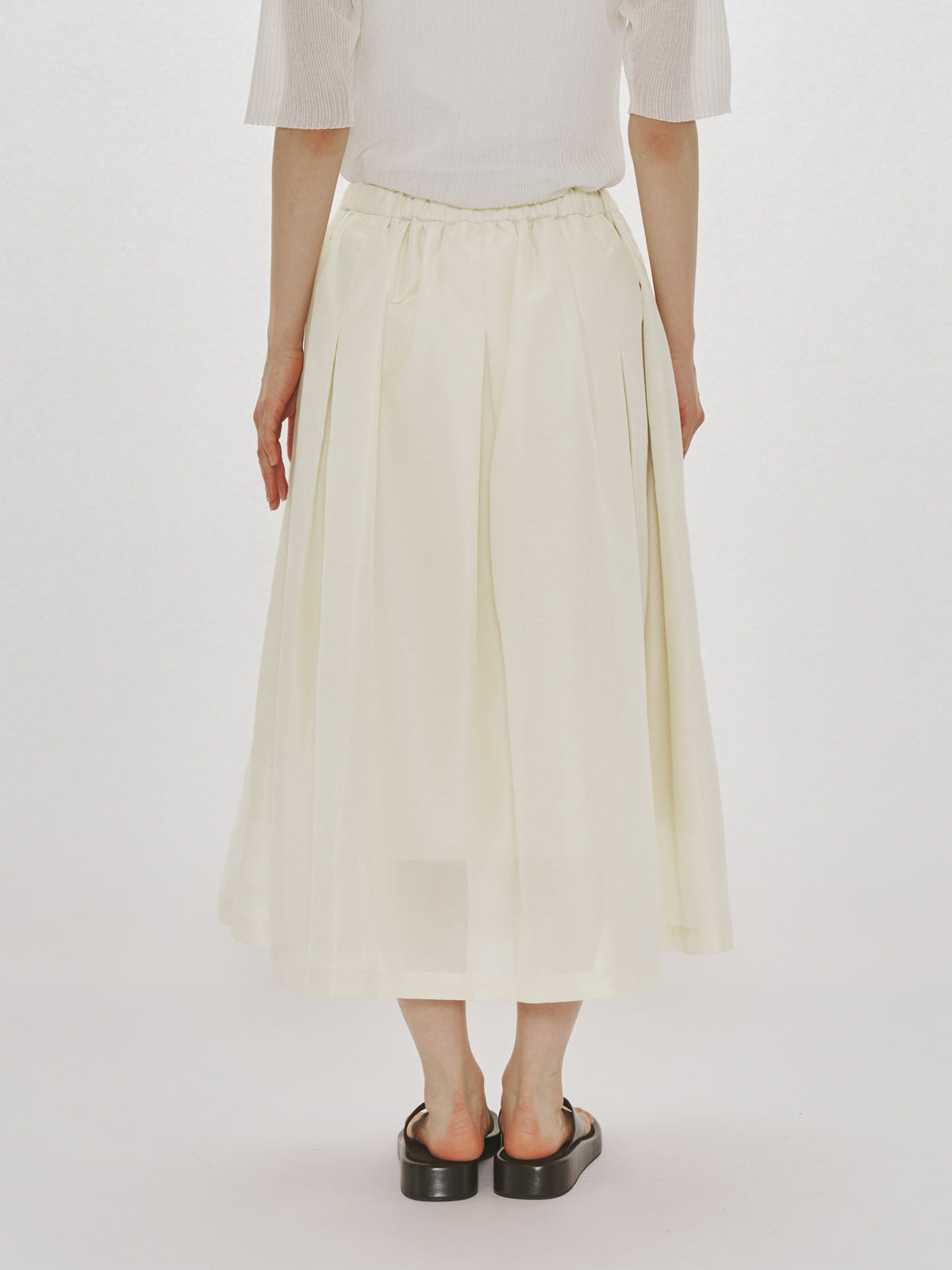 flare middle skirt