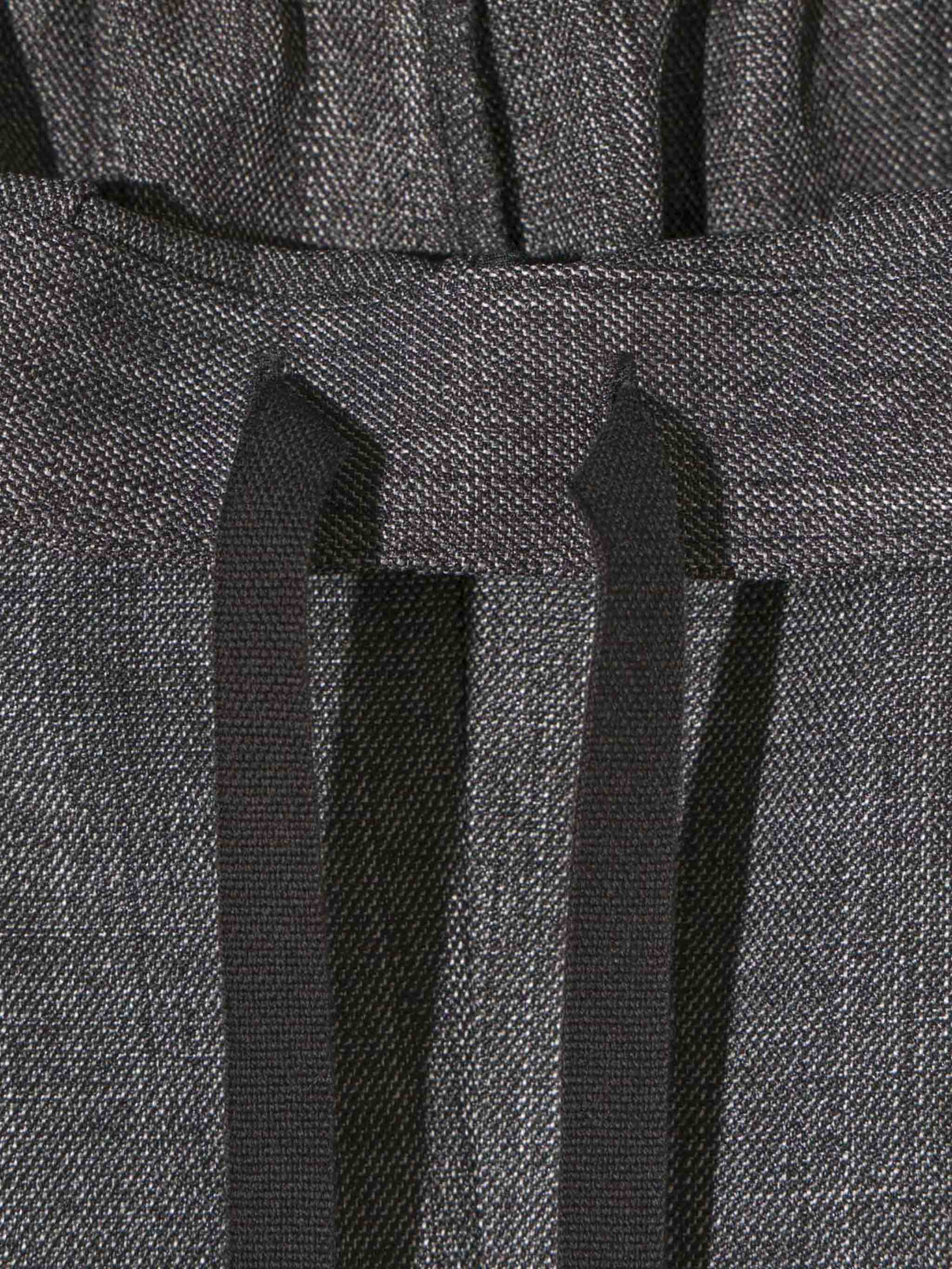 tuck curve barrel pants