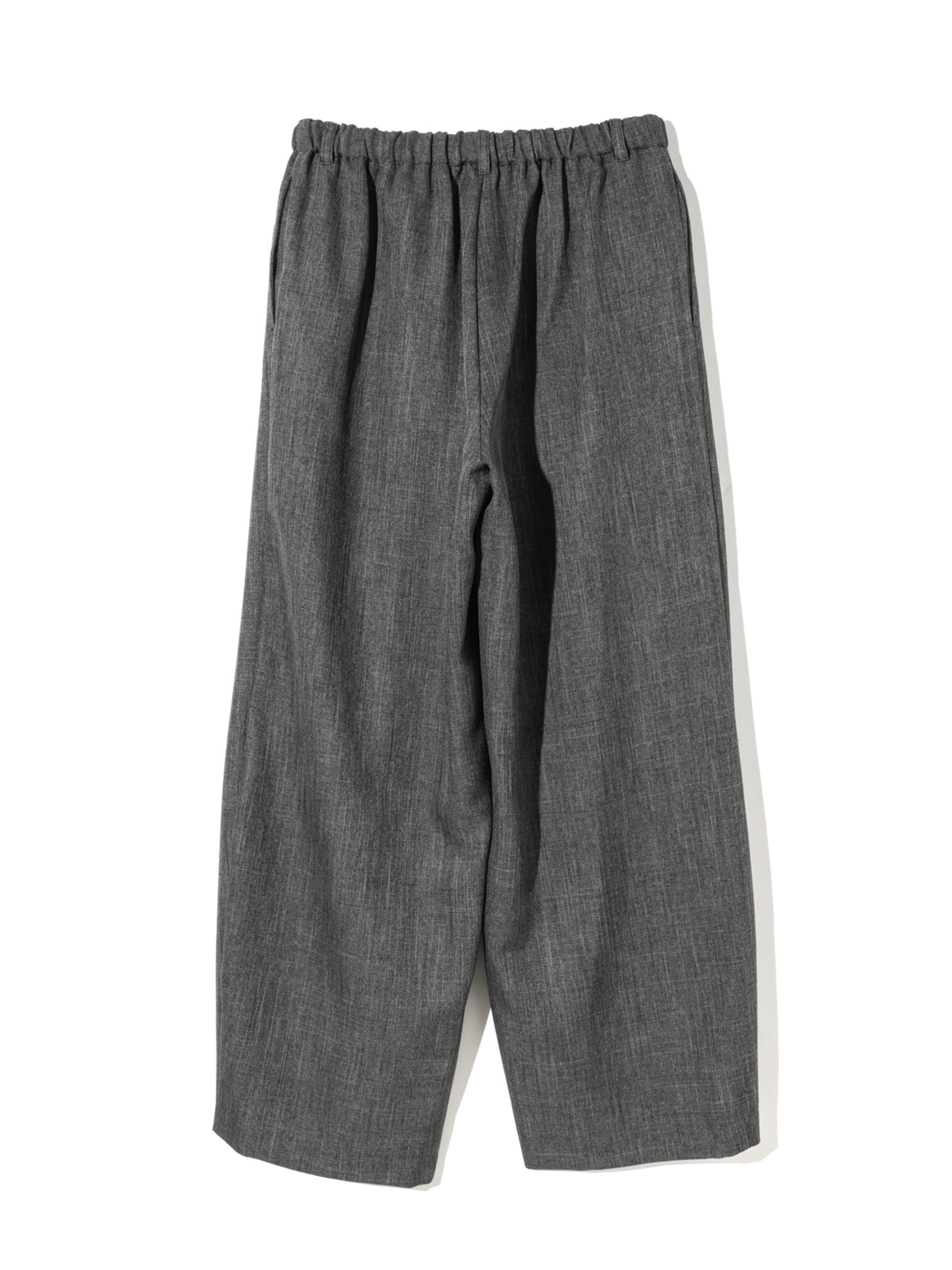 tuck curve barrel pants