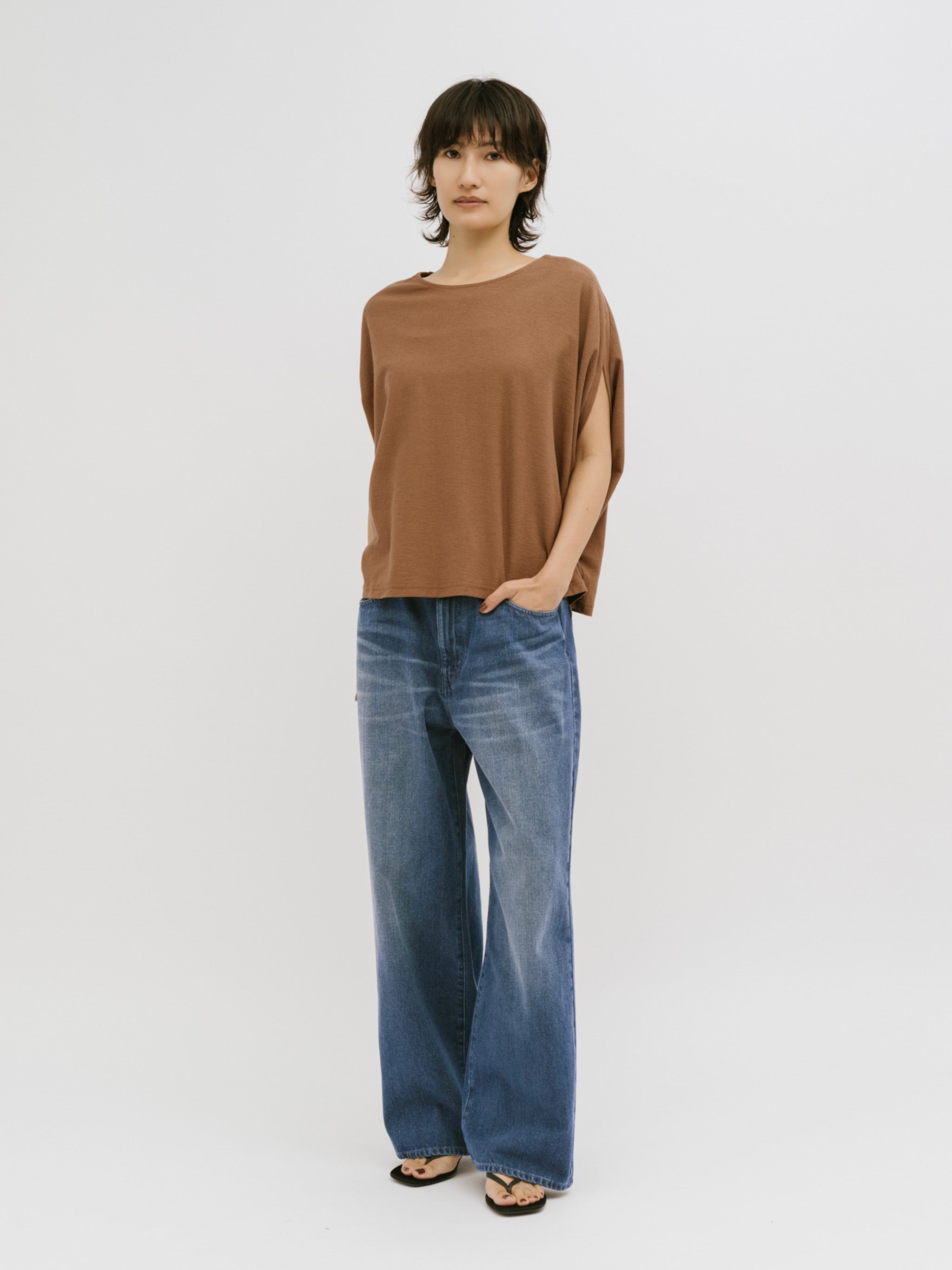Easy Denim Pants｜イージーデニムパンツ｜MIDIUMISOLID