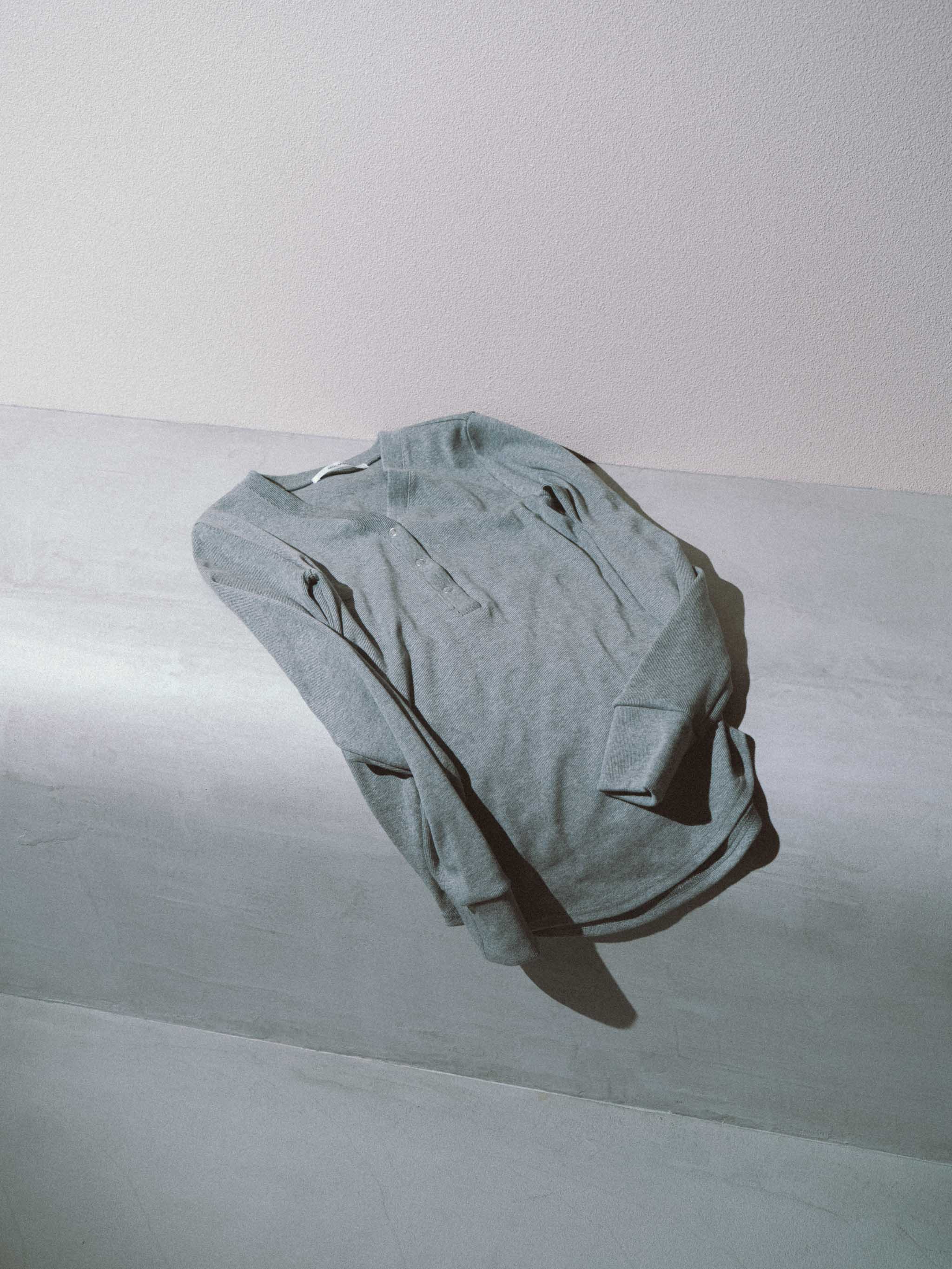 rib henley neck P/O