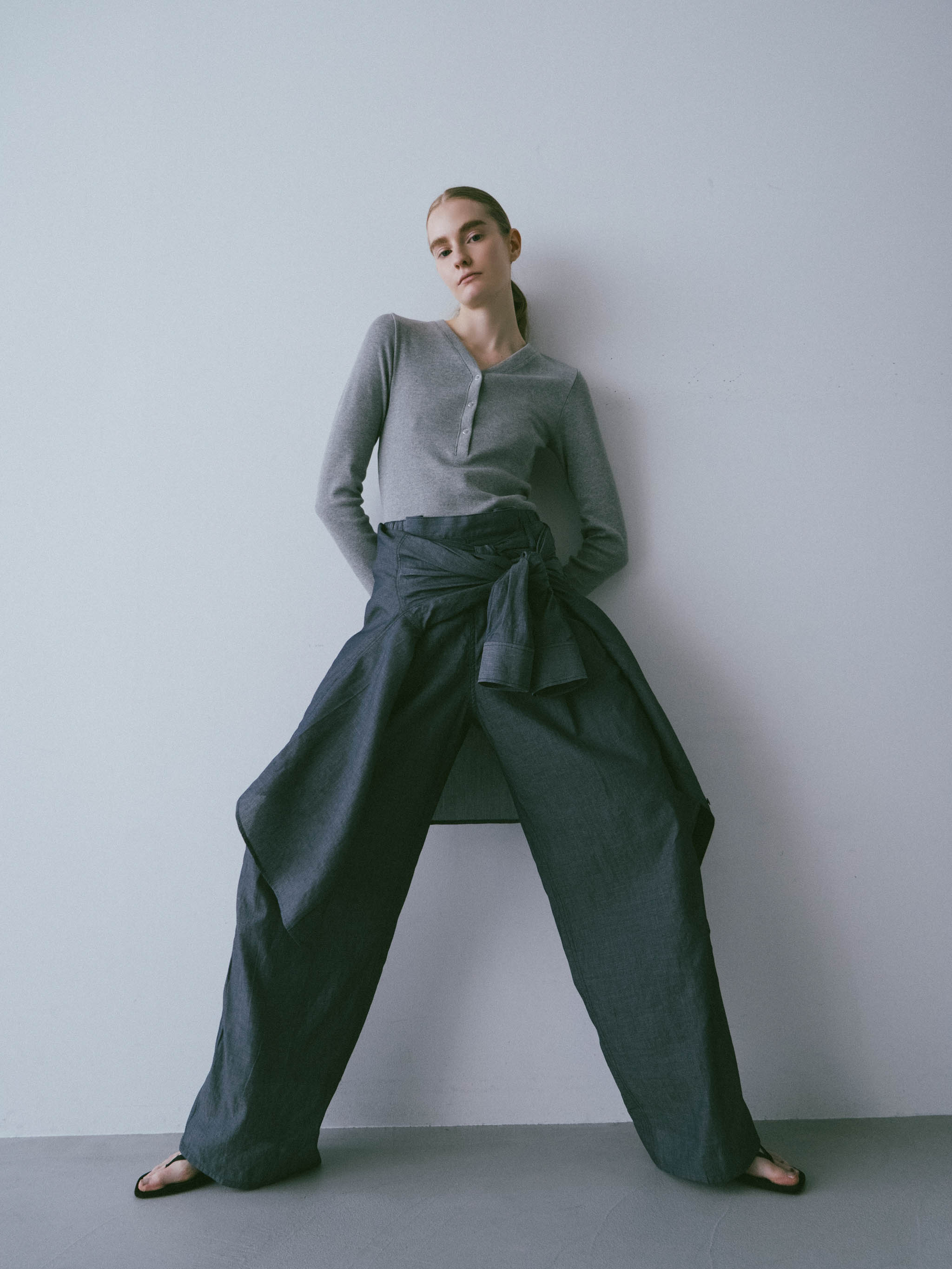 sheer denim easy PT