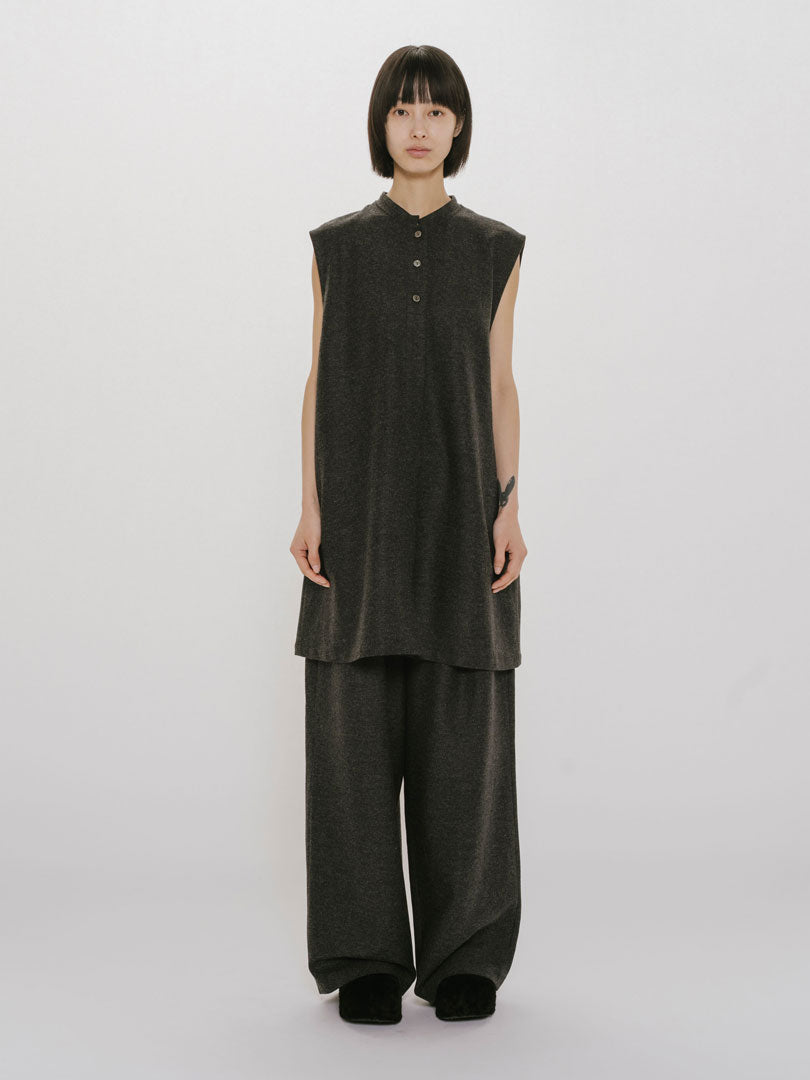 mini gilet one-piece