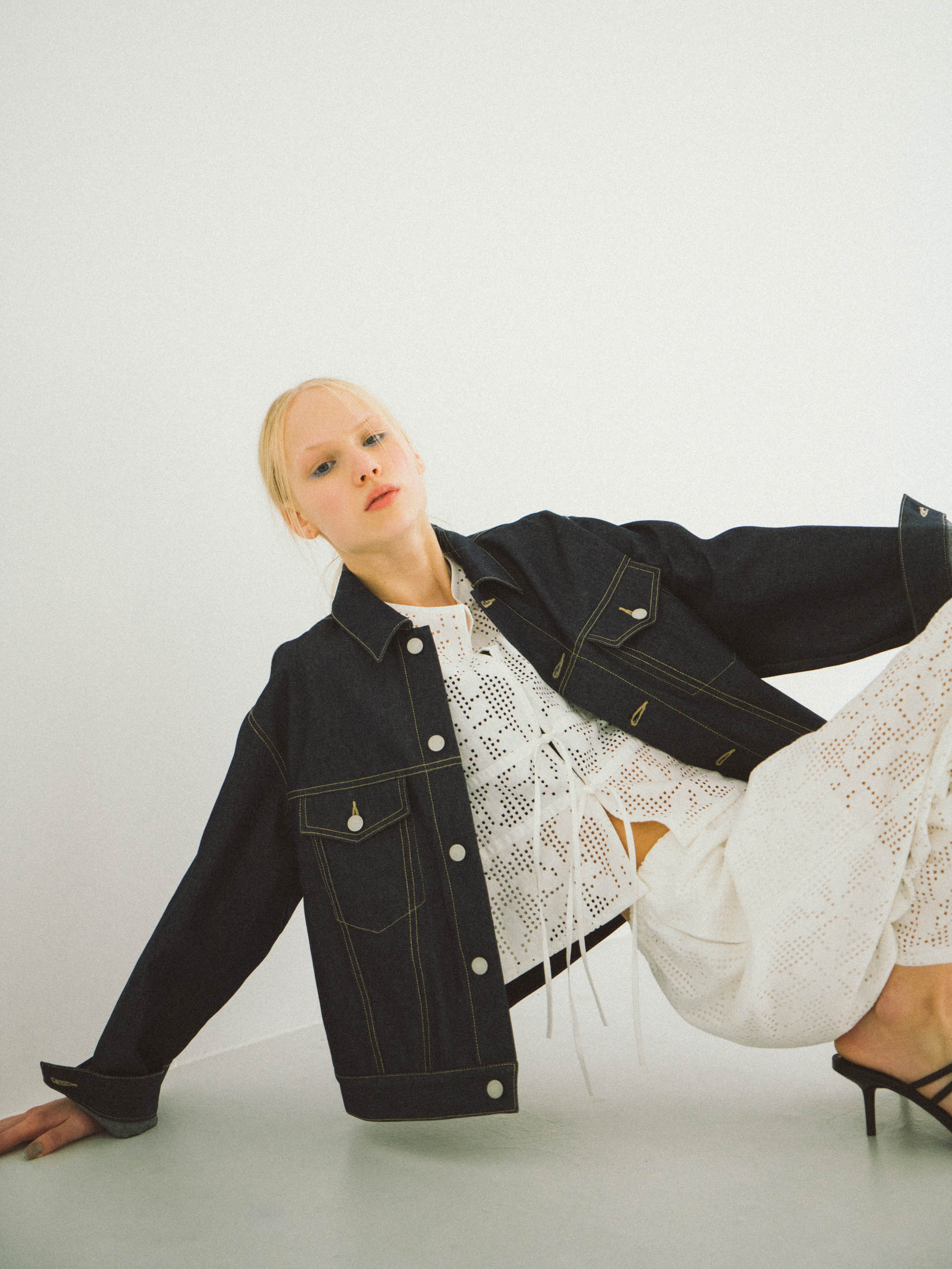 short denim jacket