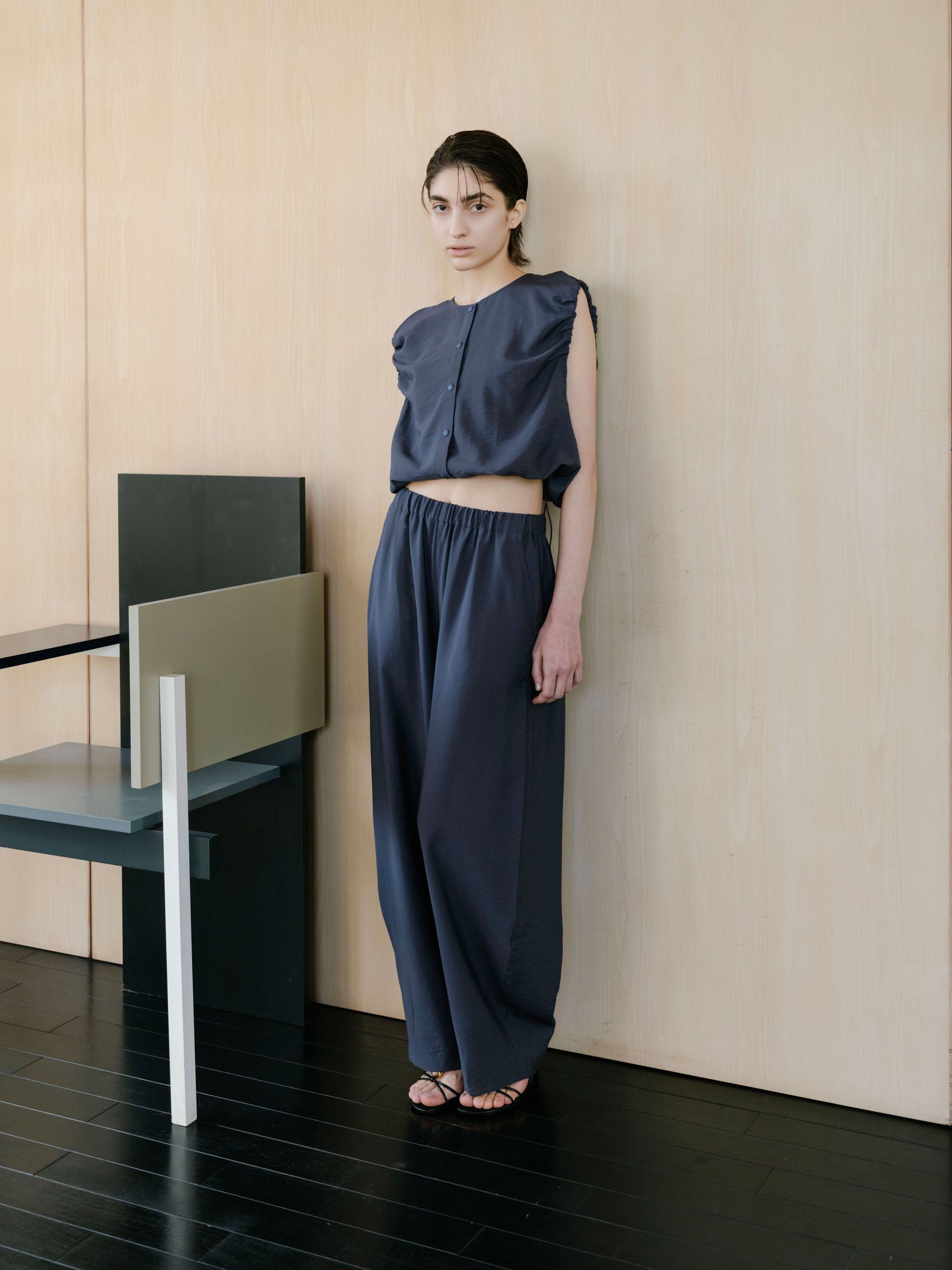 poplin volume vest